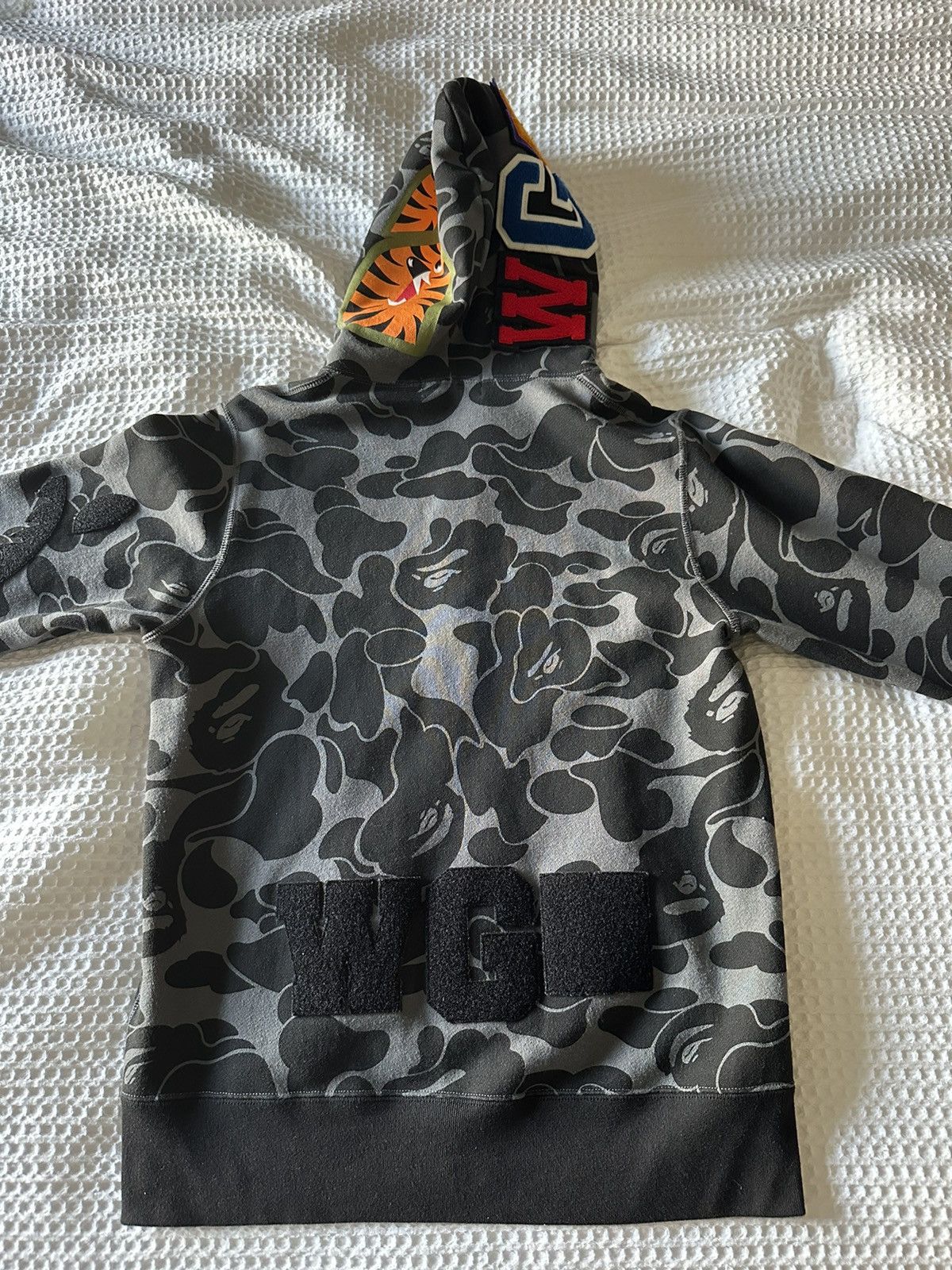 Bape Big ABC Solid Camo Detachable Shark Full Zip Hoodie Size US M / EU 48-50 / 2 - 3 Thumbnail