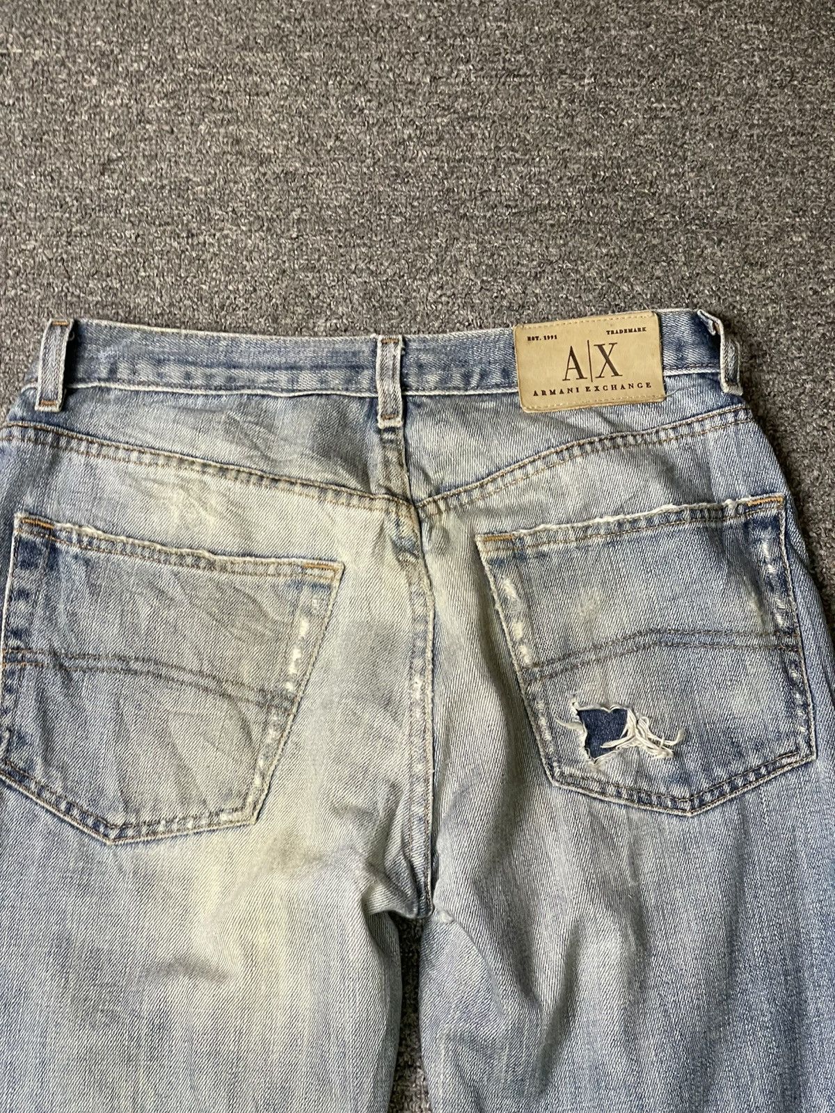 Armani Exchange × Vintage ARMANI EXCHANGE Bootcut Jeans (92) Size US 30 / EU 46 - 14 Thumbnail