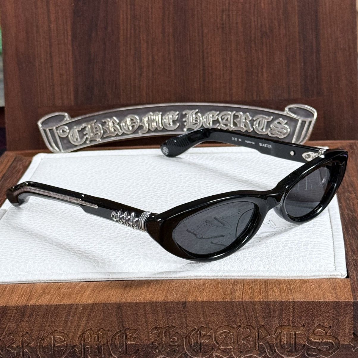 Chrome Hearts Chrome Hearts Blaster ‘Dark Triad’ Sunglasses Size ONE SIZE - 5 Thumbnail