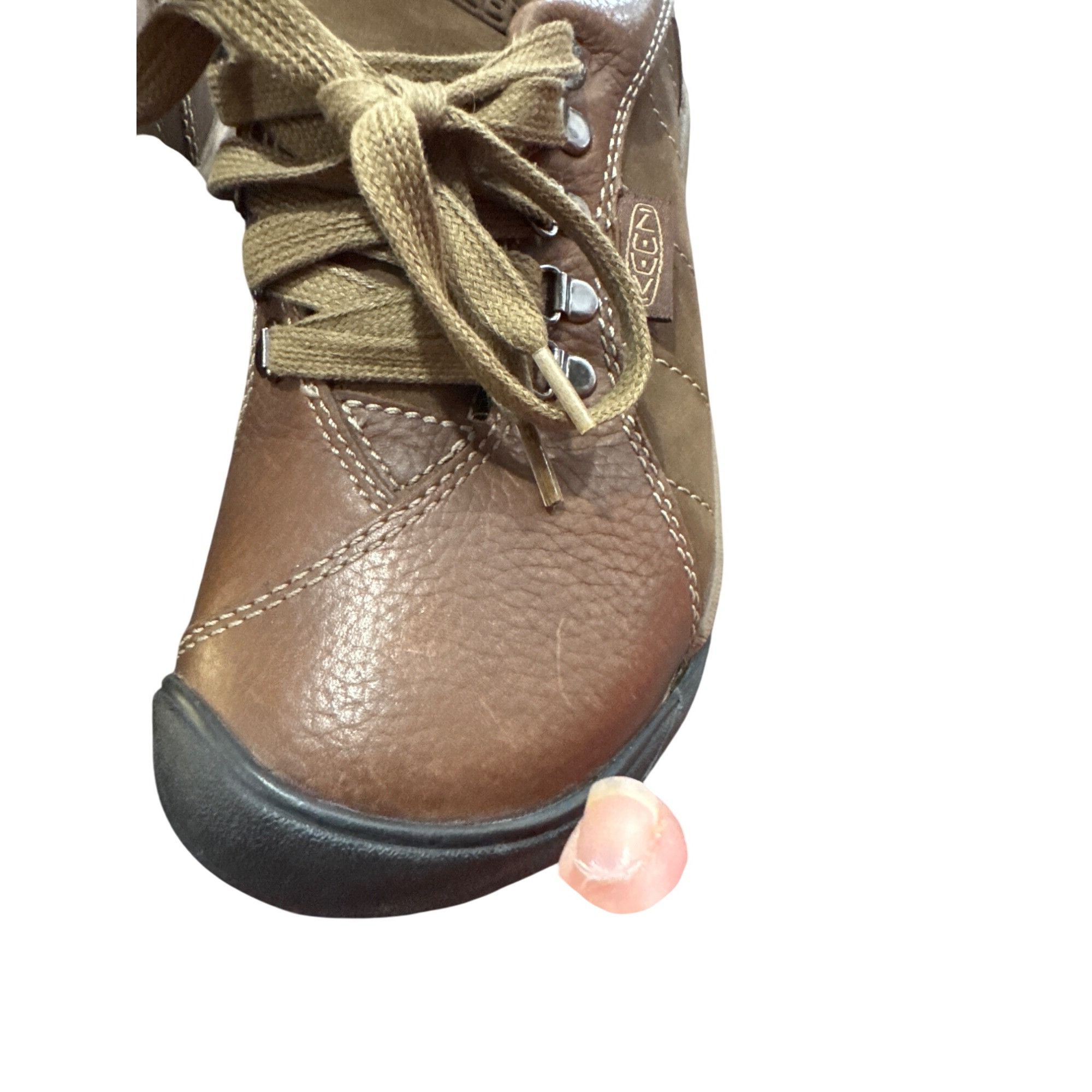 KEEN Keen Presidion Womens Brown Leather Hiking shoes Size 7 SKU Size US 7 / IT 37 - 13 Thumbnail