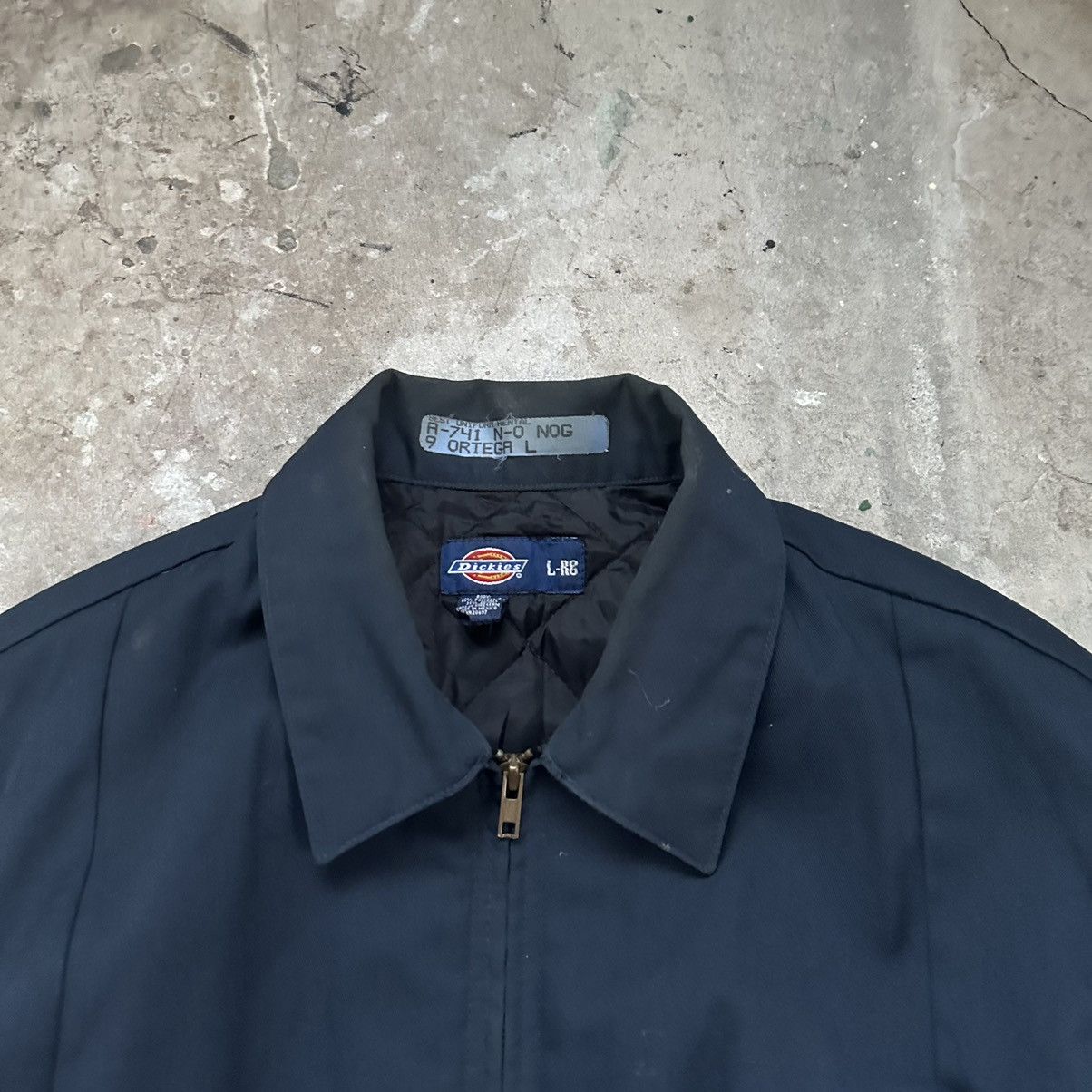 Dickies Vintage Baby Blue Contrast Stitch Dickies Work zip jacket Size US L / EU 52-54 / 3 - 3 Thumbnail