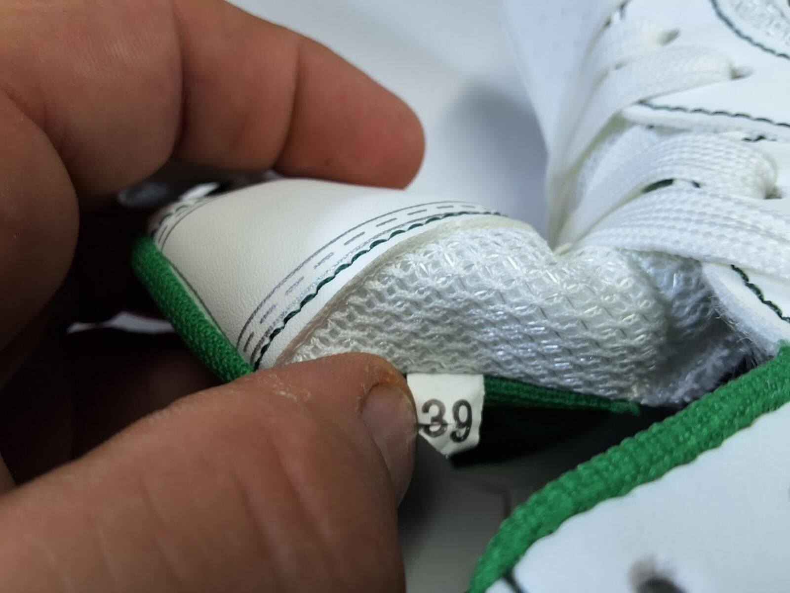Genetic Manipulation Shinichiro Kuriya Stylish White & Green High-Top Sneakers - EU Size 39 Size ONE SIZE - 5 Thumbnail