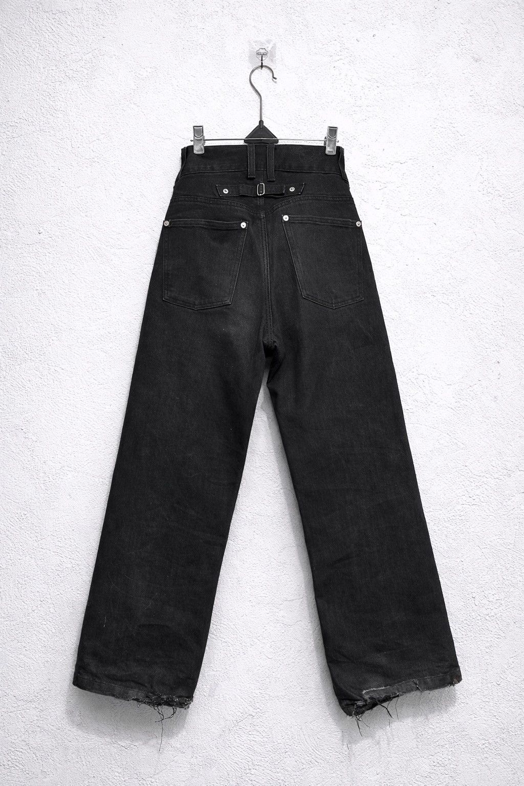 Japanese Brand DOOF.YOUTH USED WASHED BLACK DENIM Size US 30 / EU 46 - 1 Thumbnail