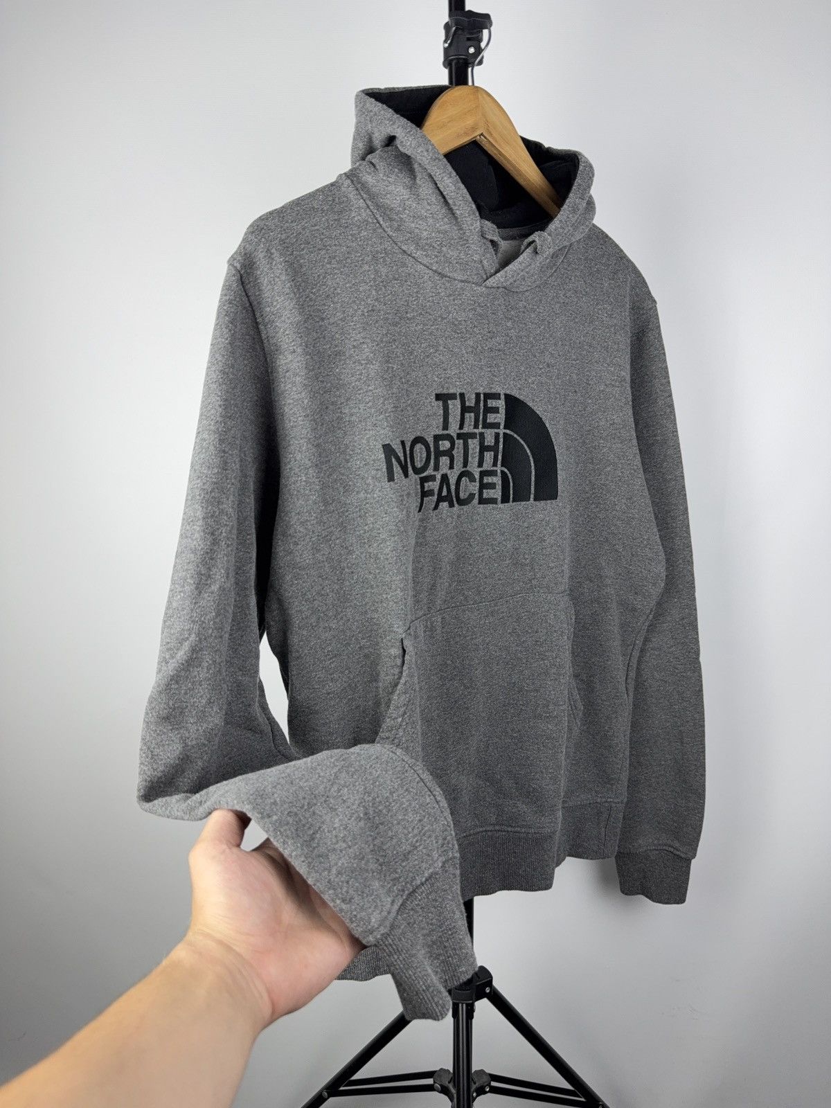 The North Face Gorpcore 00s TNF The North Face Logo Hoodie Gray Size US M / EU 48-50 / 2 - 2 Thumbnail