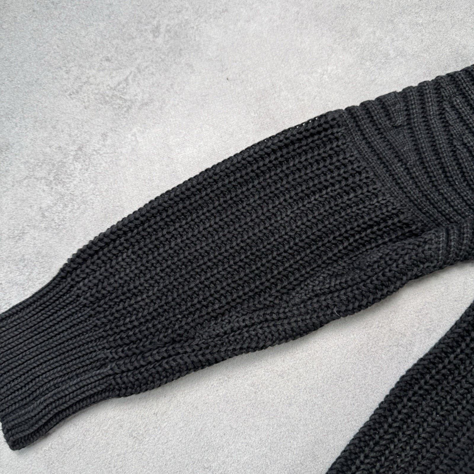 Allsaints Vintage Allsaints Knit Cotton Moat Bomber Jacket Size M Size US M / EU 48-50 / 2 - 12 Thumbnail
