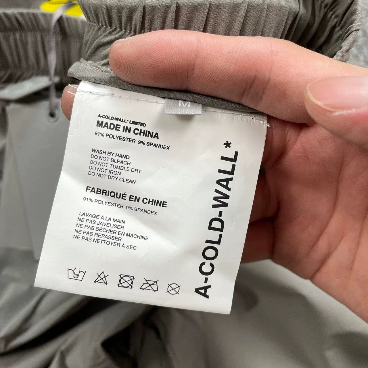 A-COLD-WALL* A-COLD-WALL ACW Gray Shorts Size US 32 / EU 48 - 6 Thumbnail