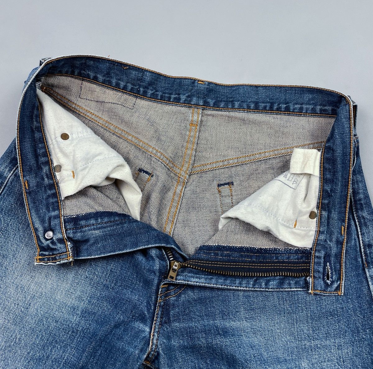 Levi's Vintage Levi’s 502 Big E Japan Selvedge Denim Pants Size 30 Size US 30 / EU 46 - 20 Thumbnail