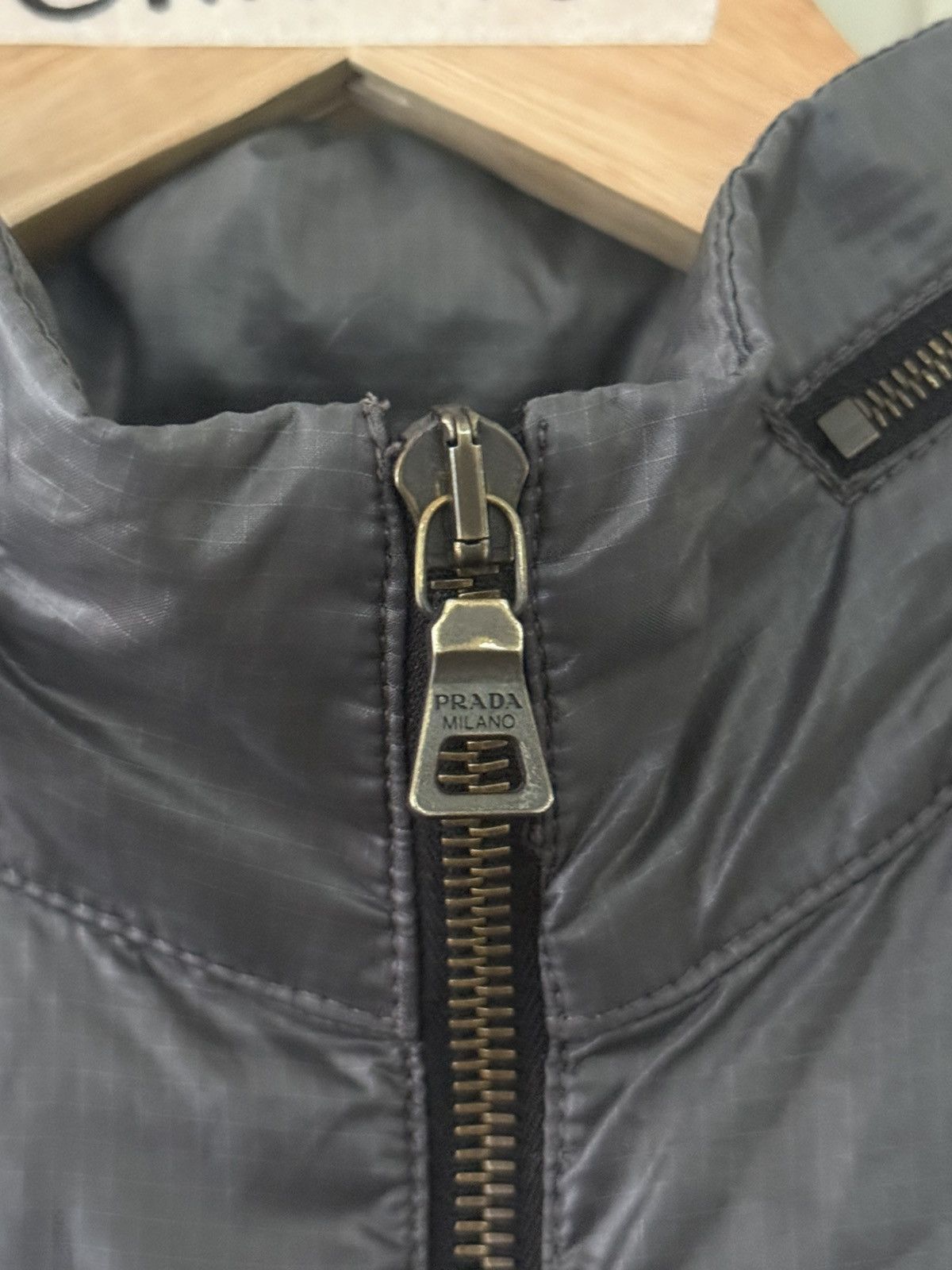 Prada Prada SS08 Grey and Blue Sport Linea Rossa Jacket Size US S / EU 44-46 / 1 - 3 Thumbnail