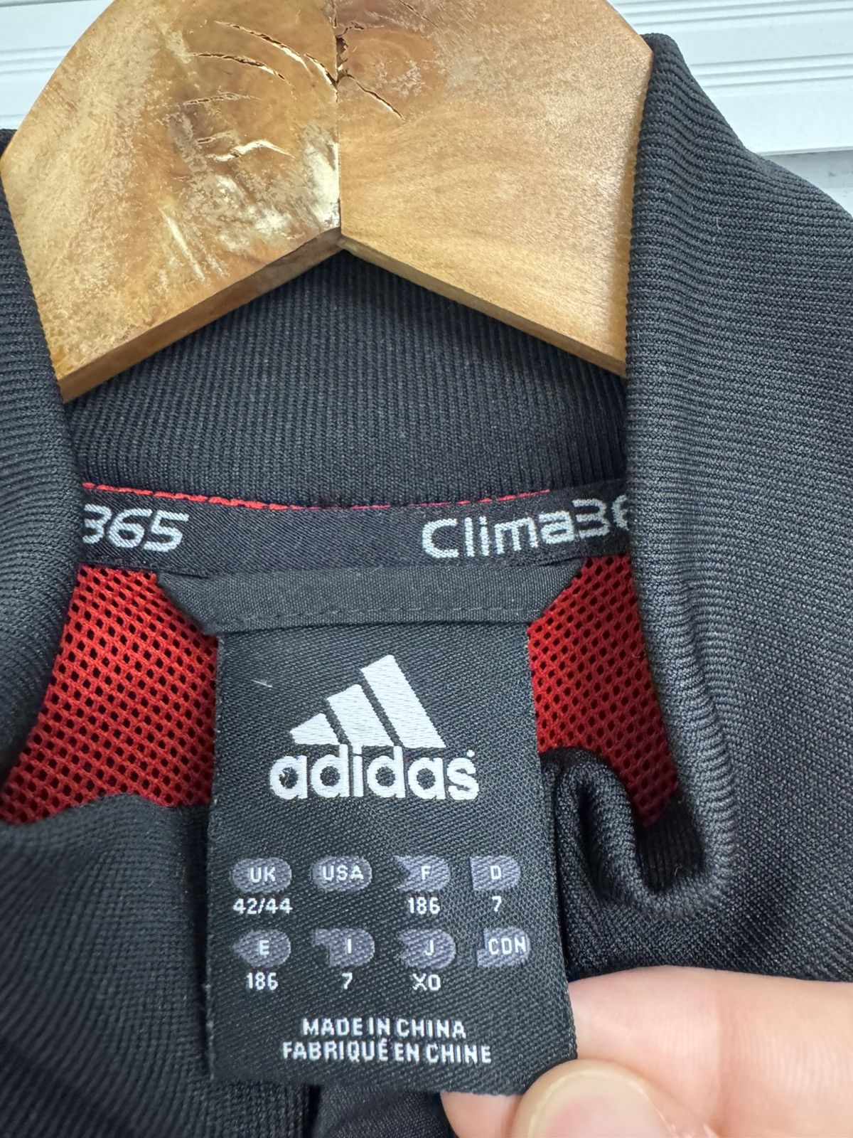 Adidas Vintage Milan 2007-2008 Soccer Track Jacket Tracksuit Top Size US L / EU 52-54 / 3 - 15 Thumbnail