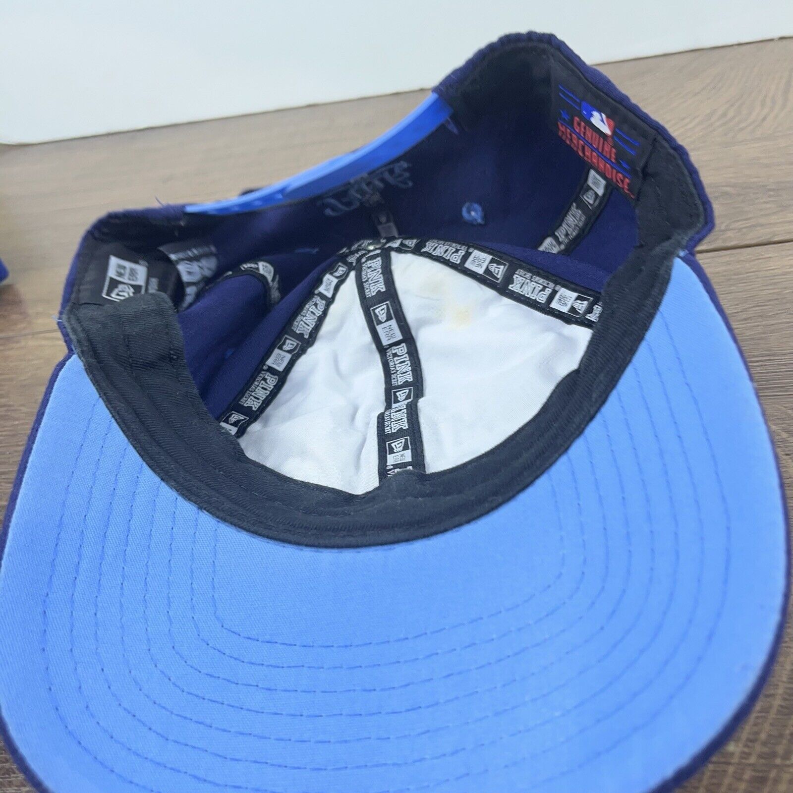 New Era Tampa Bay Rays Hat New Era Snapback Hat Blue Adjustable Hat Size ONE SIZE - 13 Thumbnail