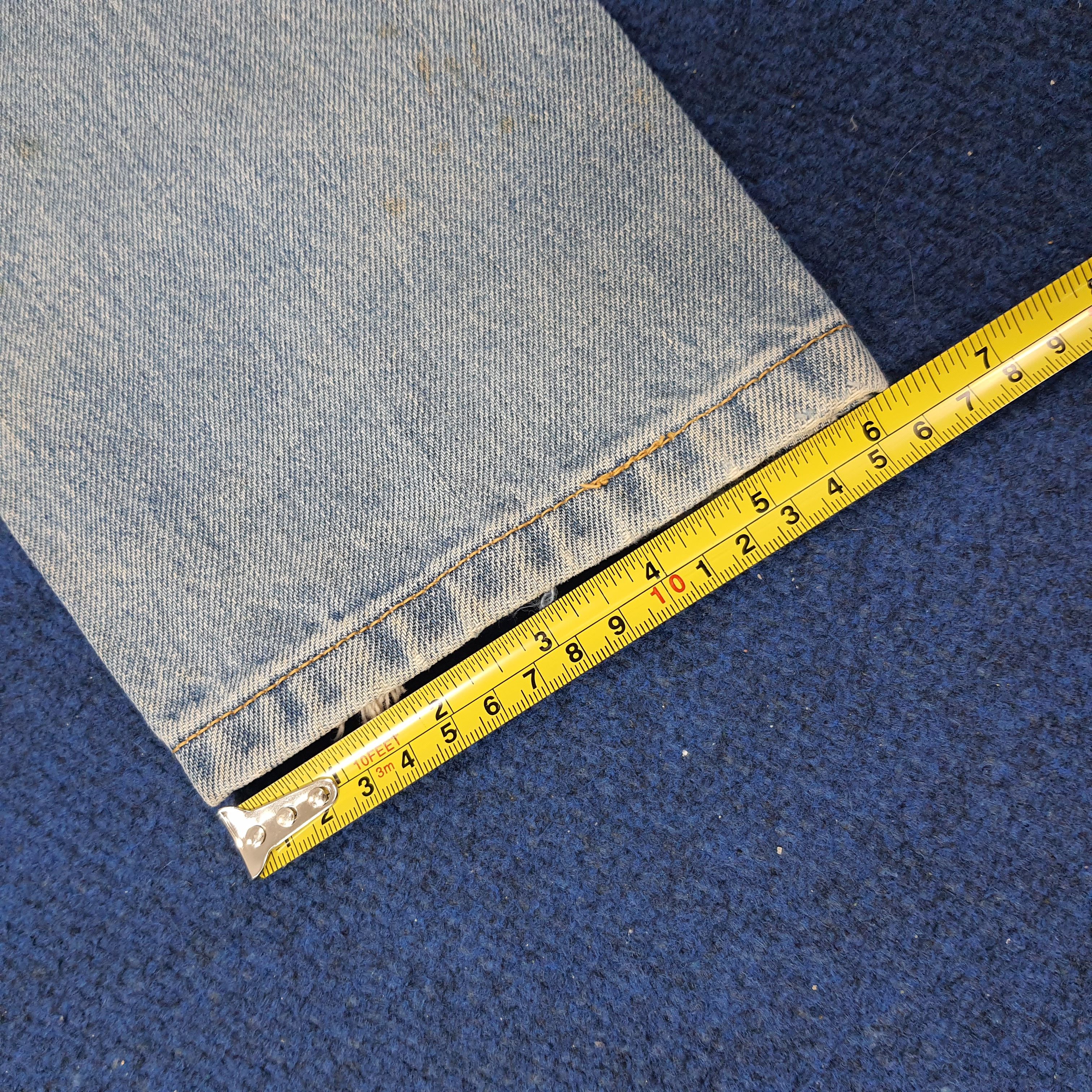 Stussy × Vintage Vintage Stussy Streetwear Custom Logo Jeans Size US 32 / EU 48 - 18 Thumbnail