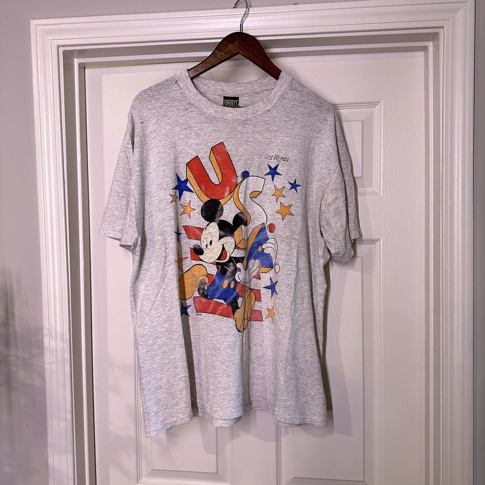 Mickey Mouse Vintage Mickey Mouse Las Vegas Shirt XL Size US XL / EU 56 / 4 - 1 Thumbnail