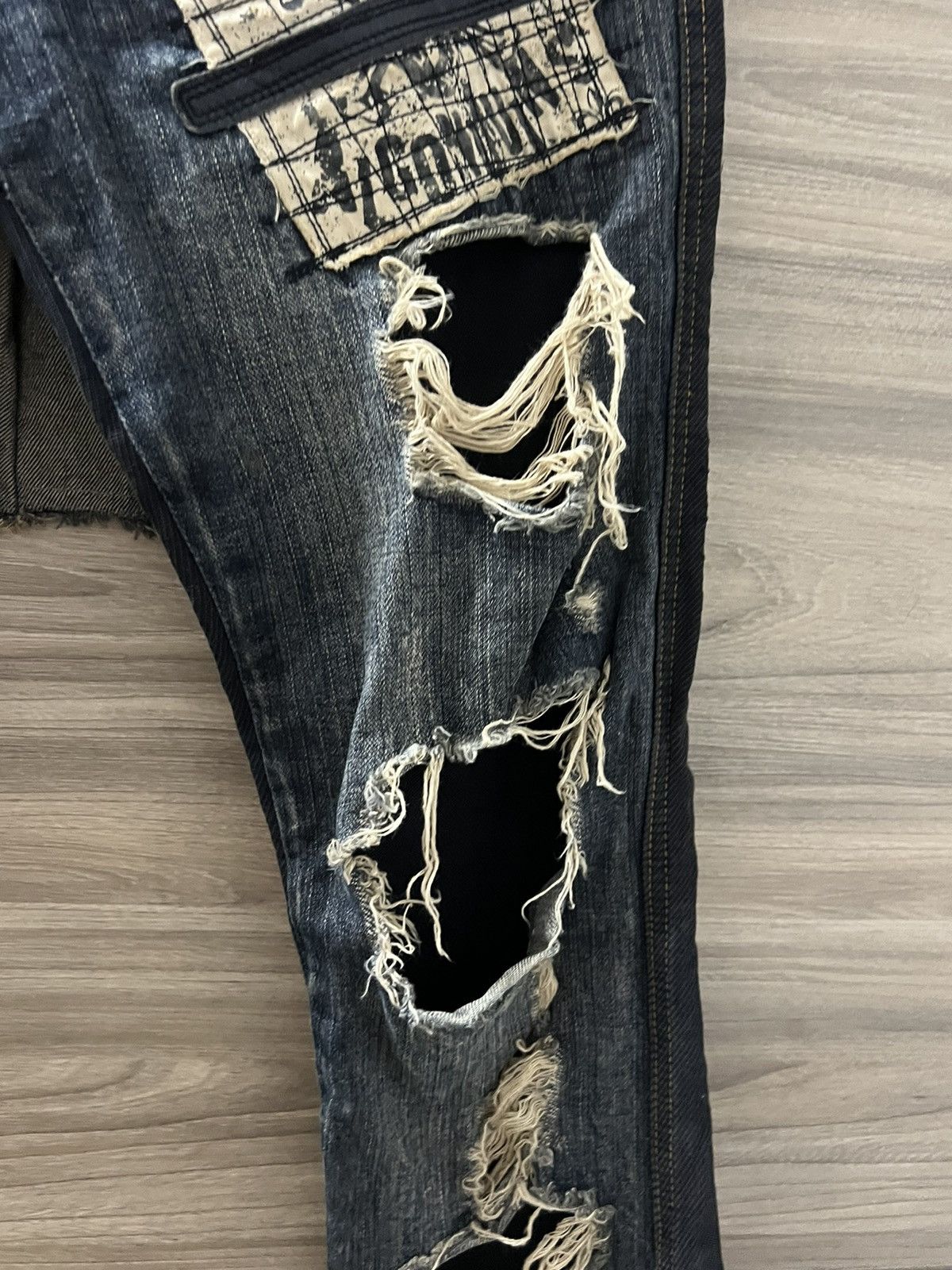 Other ALGONQUIN PUNK PANTS GOTHIC BONDAGE CLLASIC JEANS Size US 31 - 5 Thumbnail