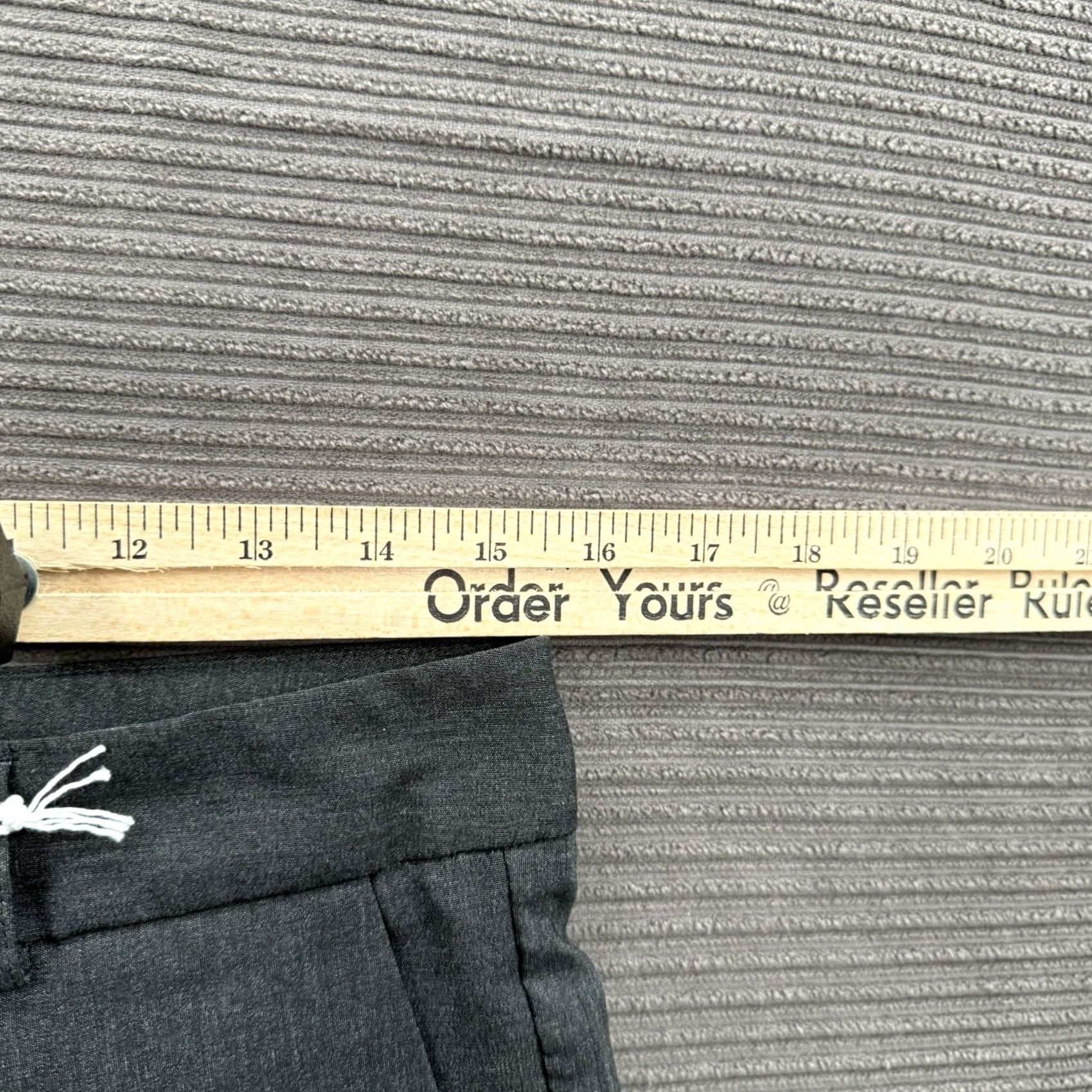Vintage Journeyman Dress Pants Men 30 Gray Flat Front Regular Inseam 37in Business Office Pants Size US 30 / EU 46 - 6 Thumbnail