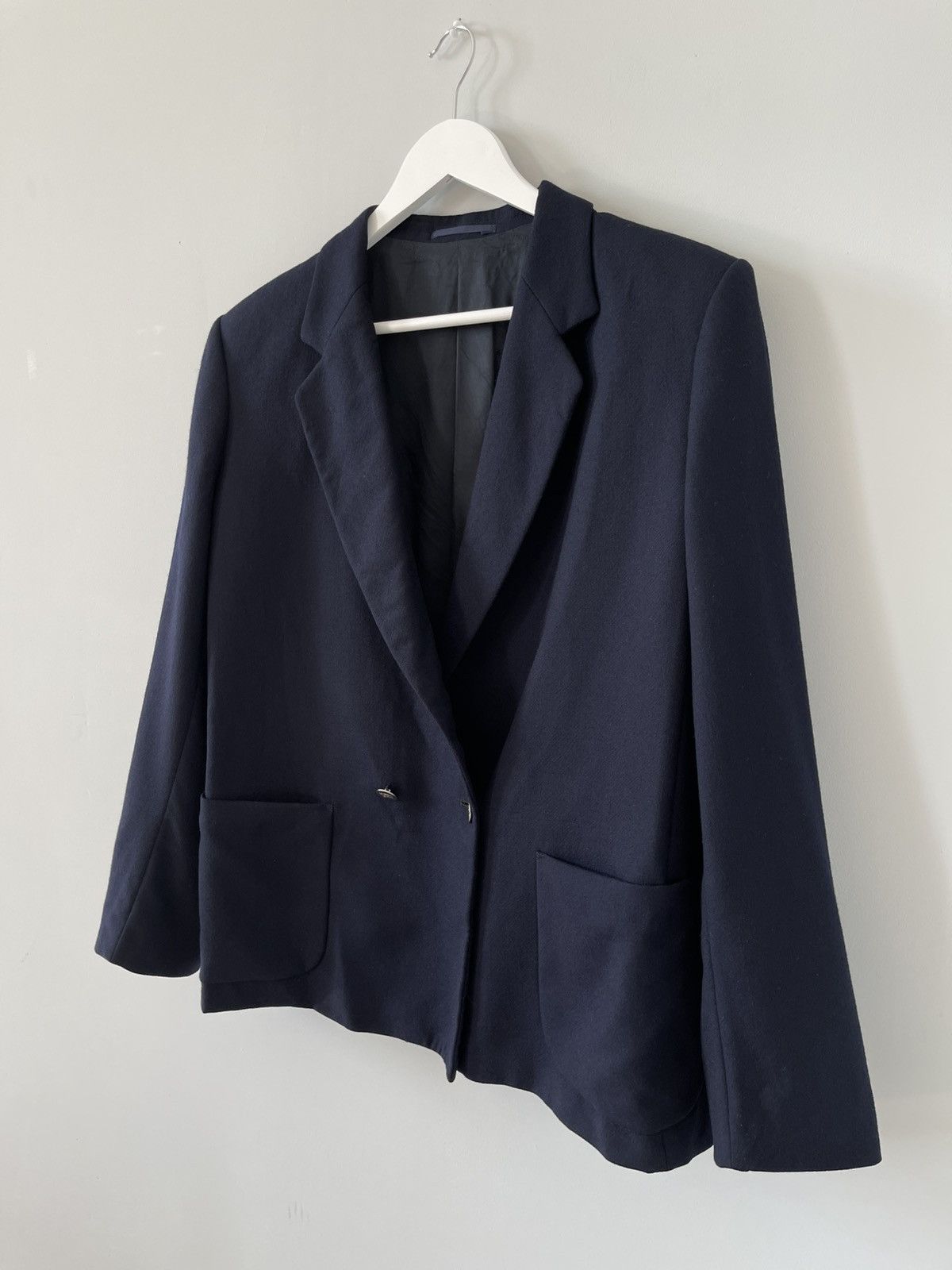 Burberry Vintage BURBERRY'S Double Breasted Wool Blazer Jacket Size L / US 10 / IT 46 - 3 Thumbnail