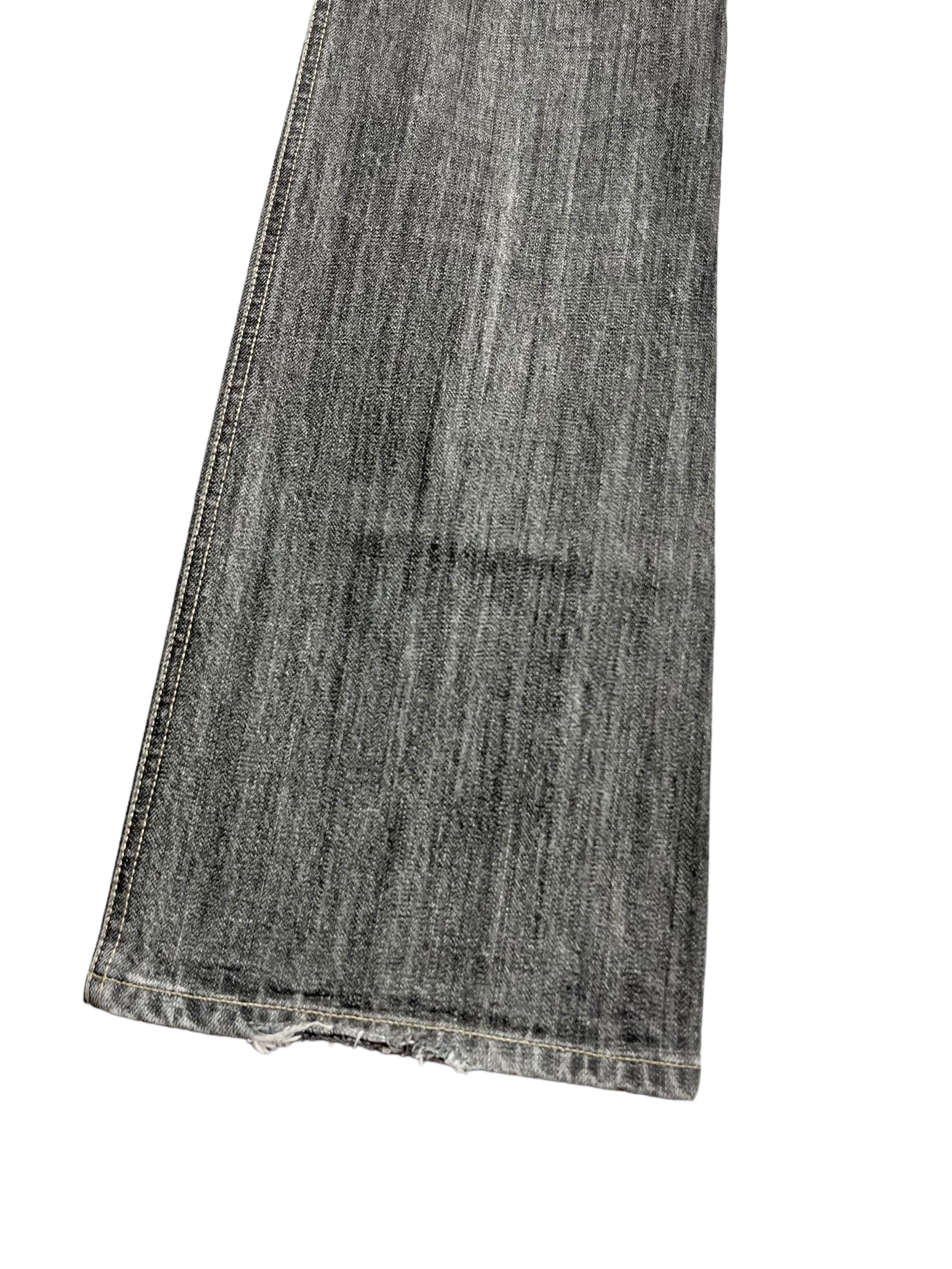 Undercover 🔥90’s MORGAN HOMME Mud Wash Black Slim Flare LGB Style Size US 29 - 10 Thumbnail