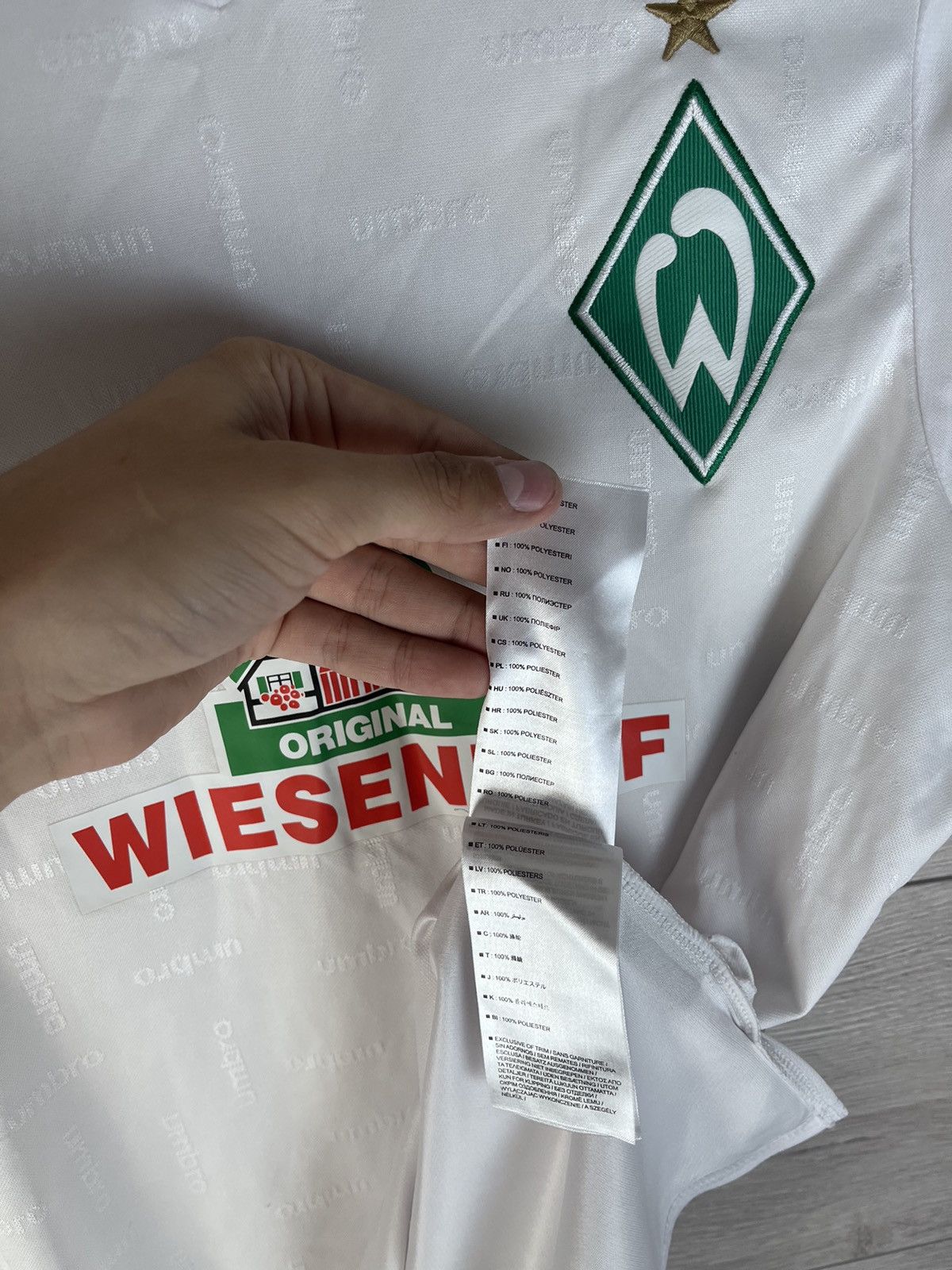 Umbro Werder Bremen Bundesliga Germany Umbro Football rap hip hop Size US S / EU 44-46 / 1 - 10 Thumbnail