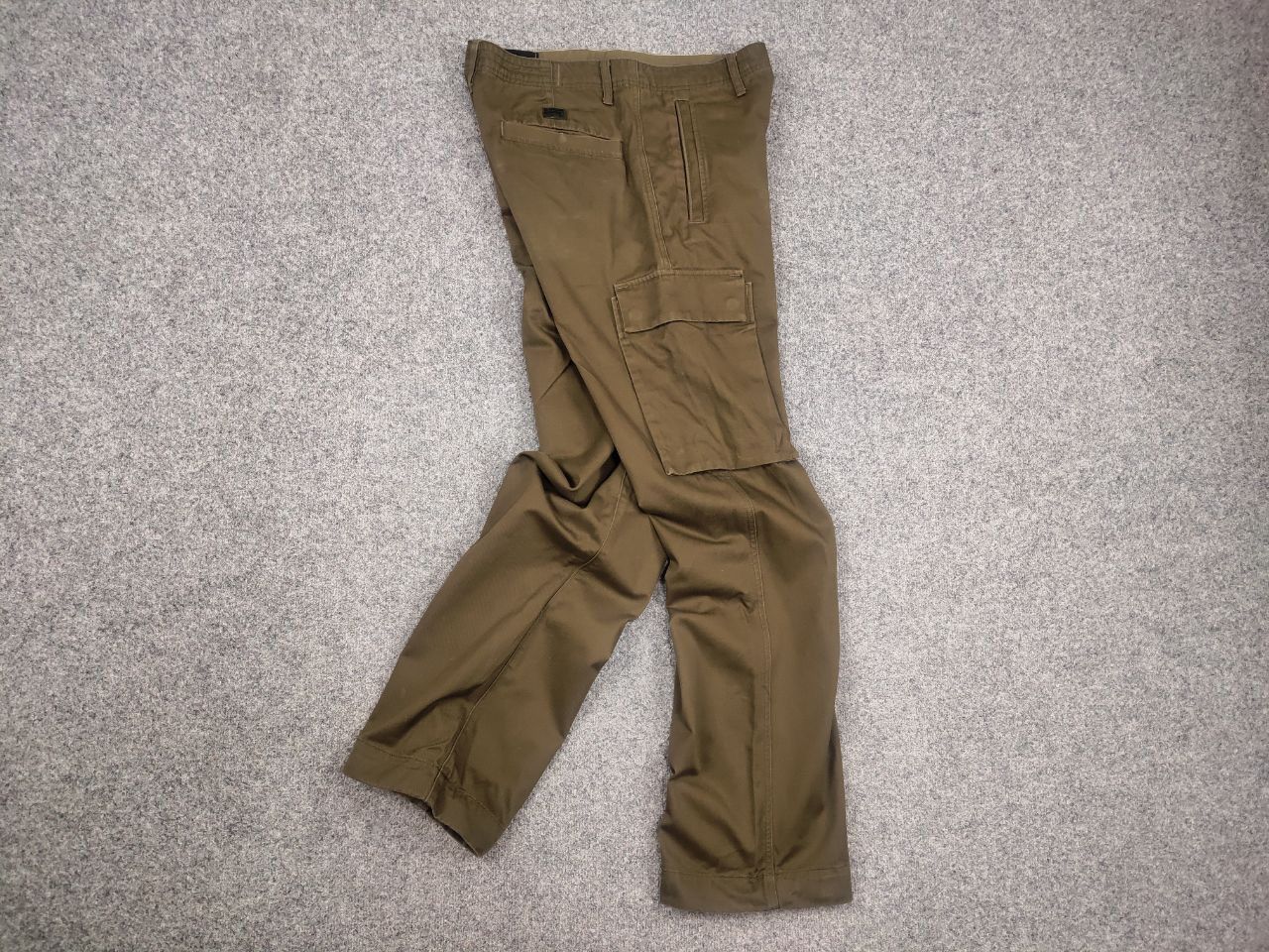 G-Star G Star Raw Renato Straight Military green Canvas Cargo Pants Size US 34 / EU 50 - 11 Thumbnail
