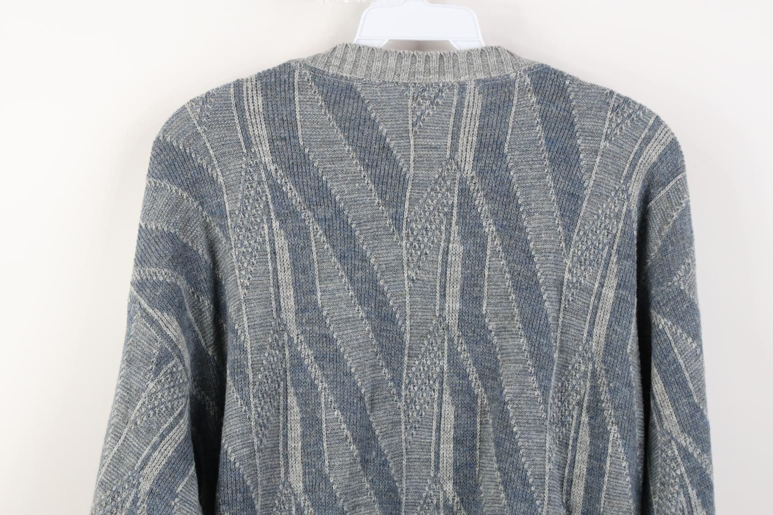 Vintage Vintage 90s Streetwear Ed Bassmaster Knit Crewneck Sweater Size US S / EU 44-46 / 1 - 8 Thumbnail