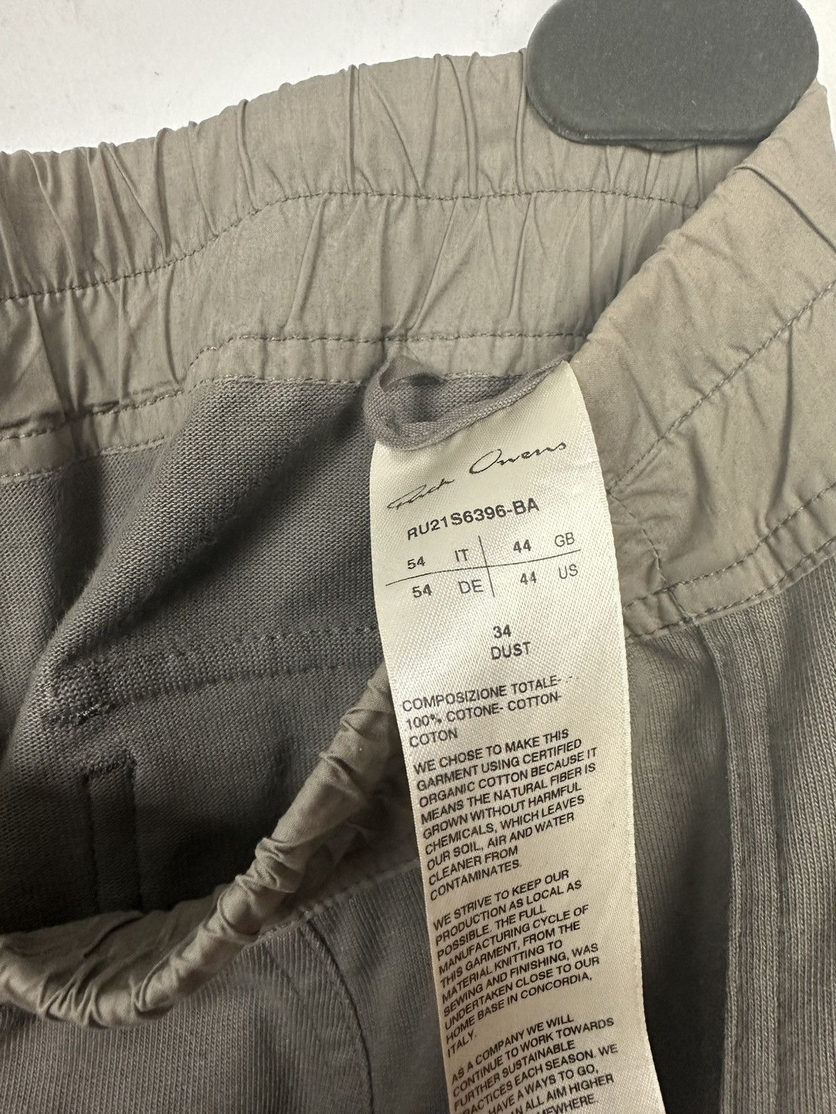 Rick Owens SS21 ‘PHLEGETHON’ Mastojoggers Size US 38 / EU 54 - 8 Thumbnail