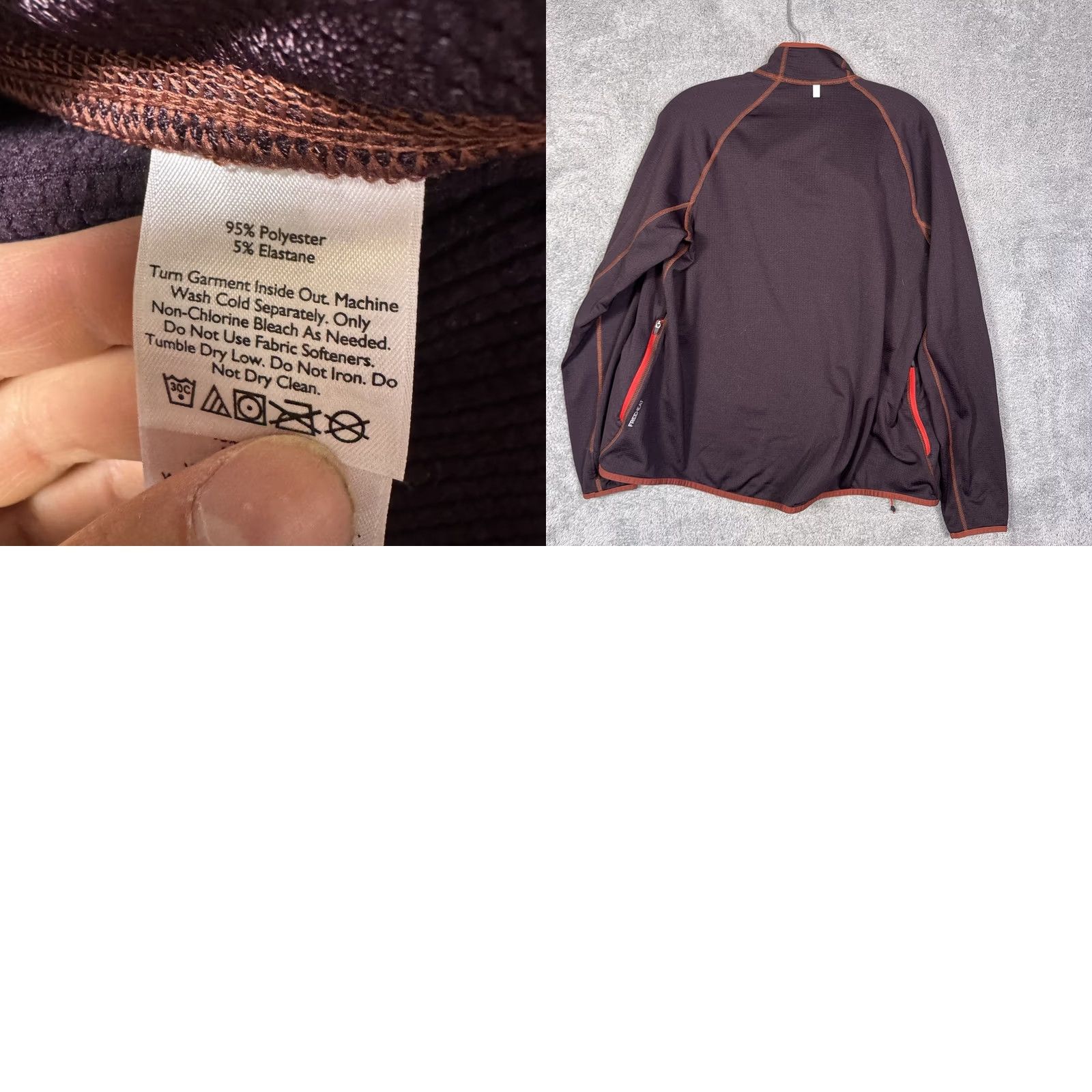 Eddie Bauer Eddie Bauer Jacket Mens M First Ascent FreeHeat Sandstone Tech Grid Fleece Size US M / EU 48-50 / 2 - 8 Thumbnail
