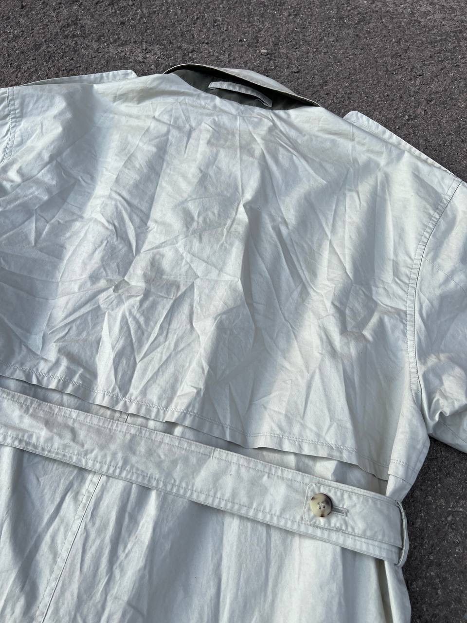 Vintage 90s Yves Saint Laurent YSL Trench Coat Jacket