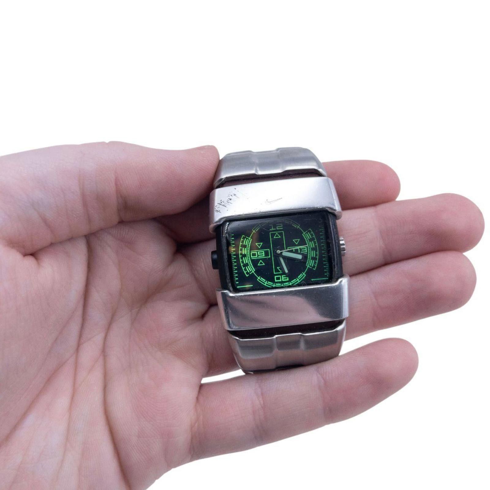Nike Vintage 2000s Nike D Line Metal Digital Watch Size ONE SIZE - 8 Thumbnail
