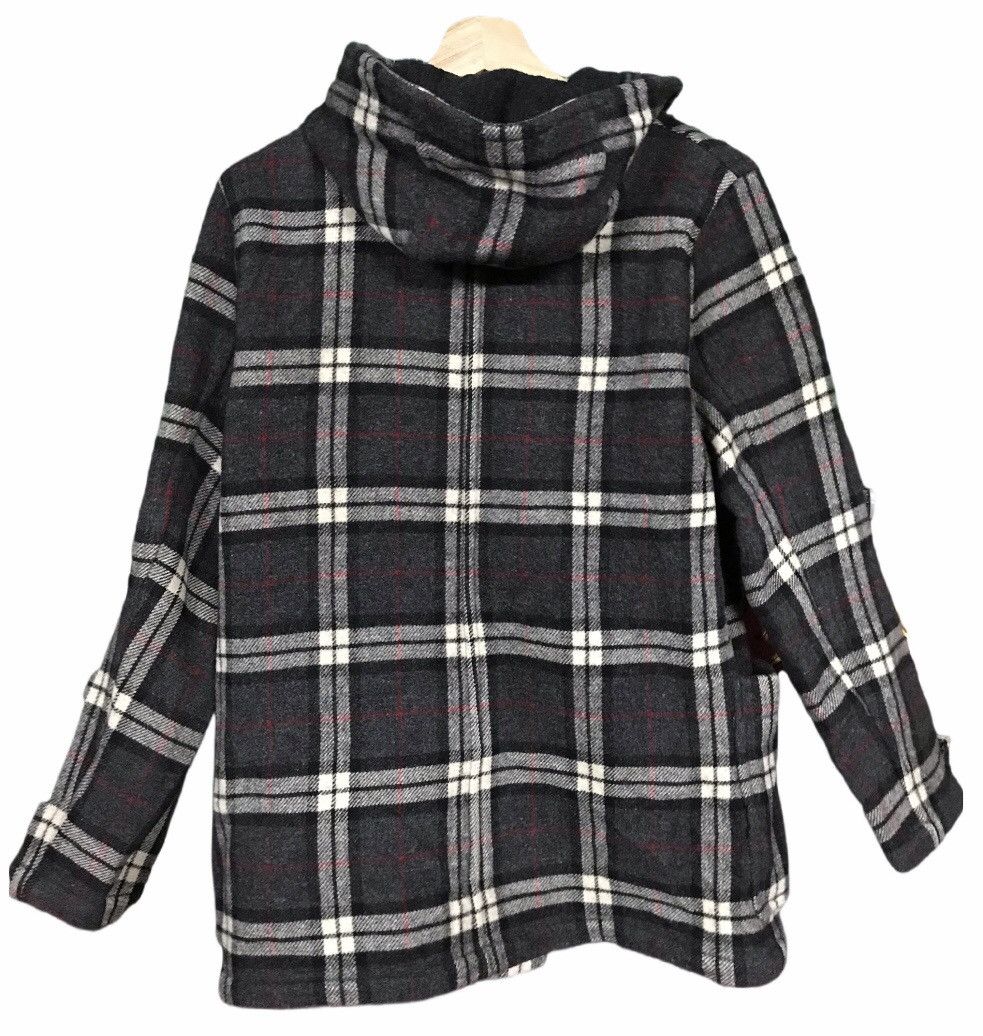 The Unbranded Brand Jaket Grey Colour With a Hoodie Streetwear Size US M / EU 48-50 / 2 - 2 Thumbnail