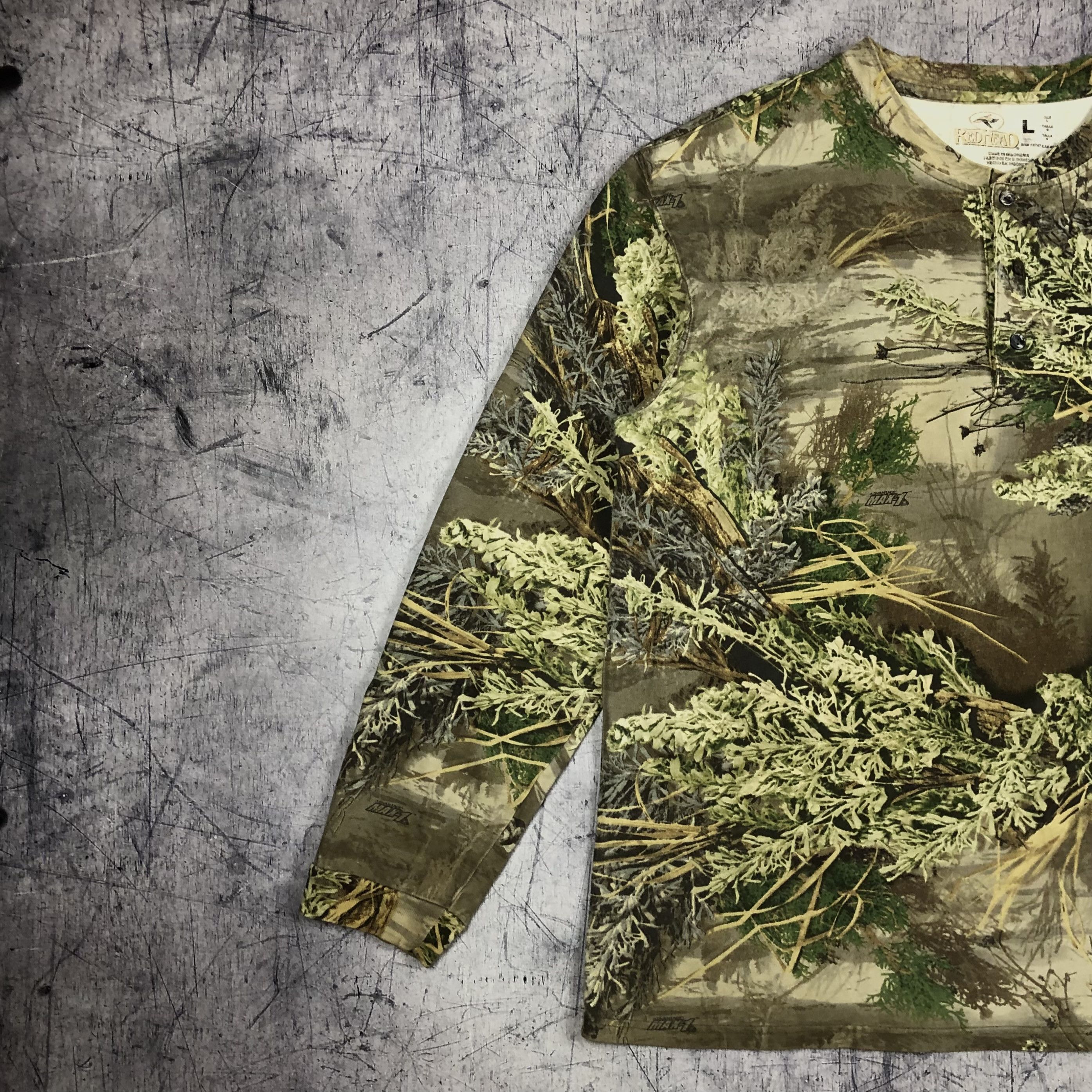 Realtree Realtree Jungle Forest Wood Needles Long Sleeve Tee Size US L / EU 52-54 / 3 - 4 Thumbnail