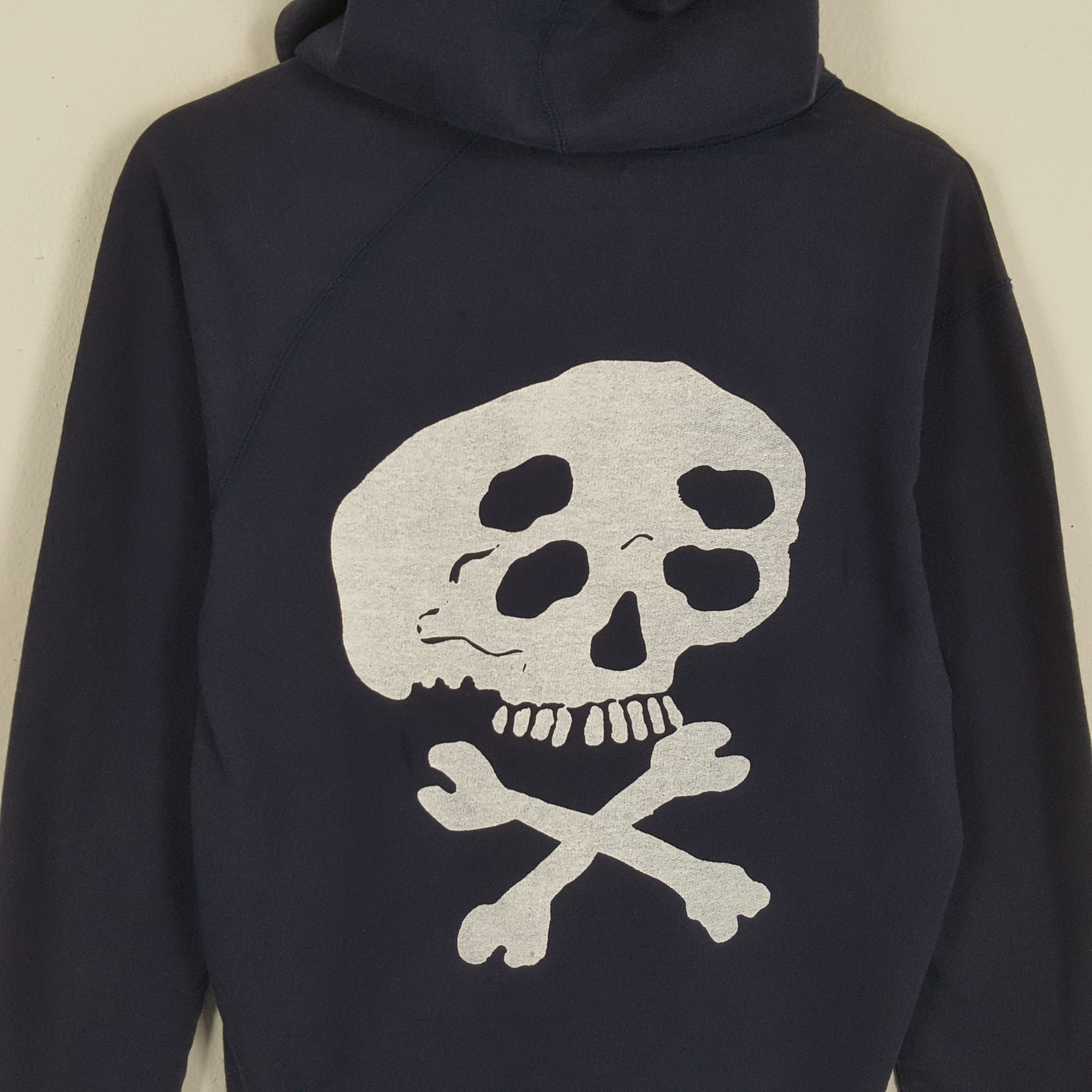Final Home × Issey Miyake Vintage FINAL HOME by ISSEY MIYAKE SKULLS Custom Hoodies Size US S / EU 44-46 / 1 - 2 Thumbnail