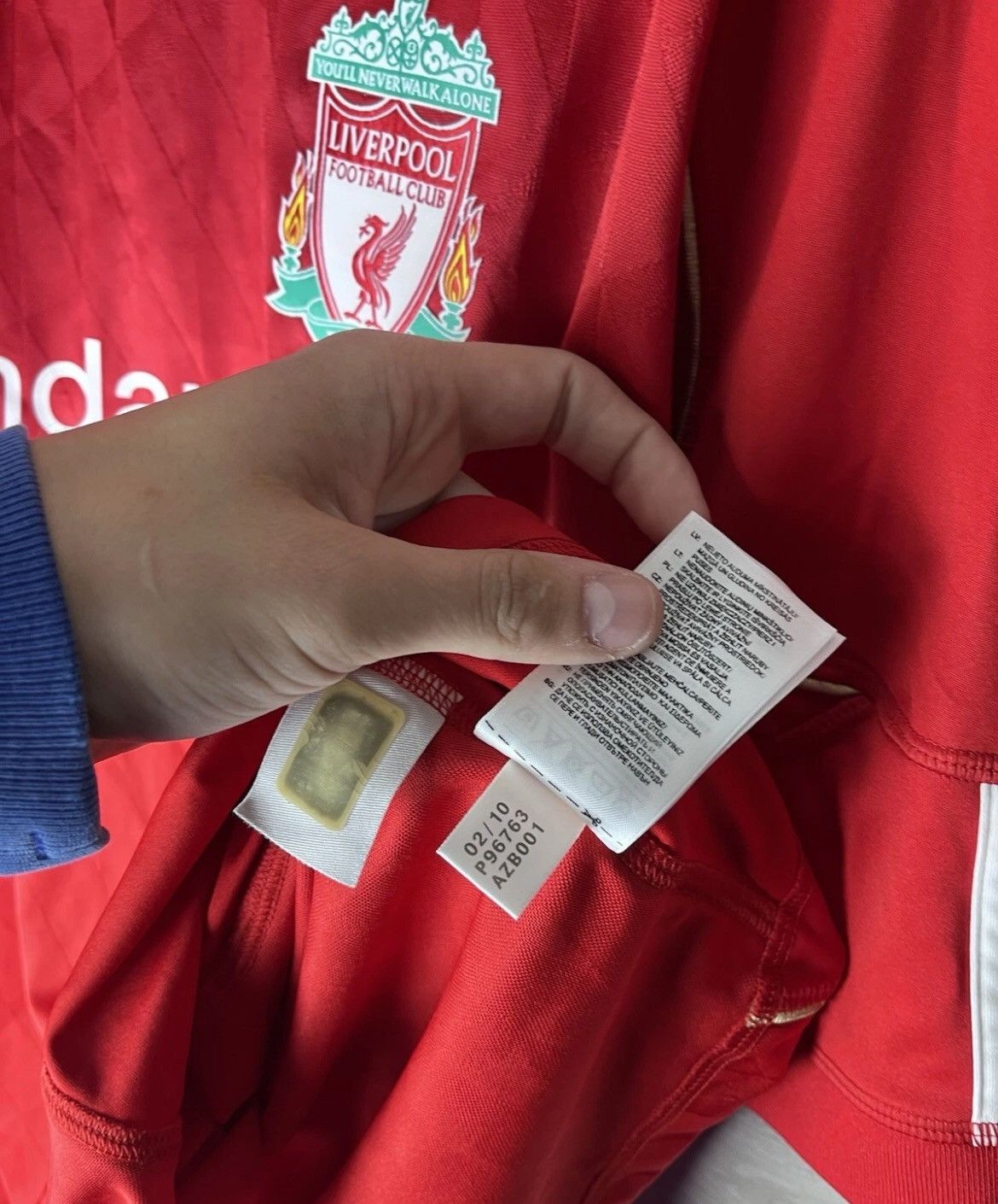 Vintage Vintage soccer jersey Adidas FC Liverpool size 2xl 09/10s Size US XXL / EU 58 / 5 - 9 Thumbnail