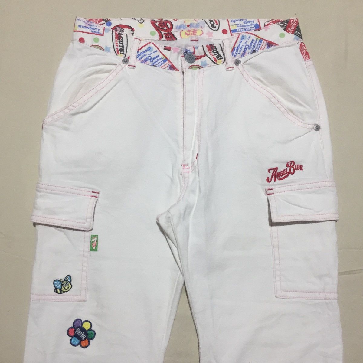 Angel Blue Angel Blue Boot Cut Cargo Pants Size 27" / US 4 / IT 40 - 4 Thumbnail
