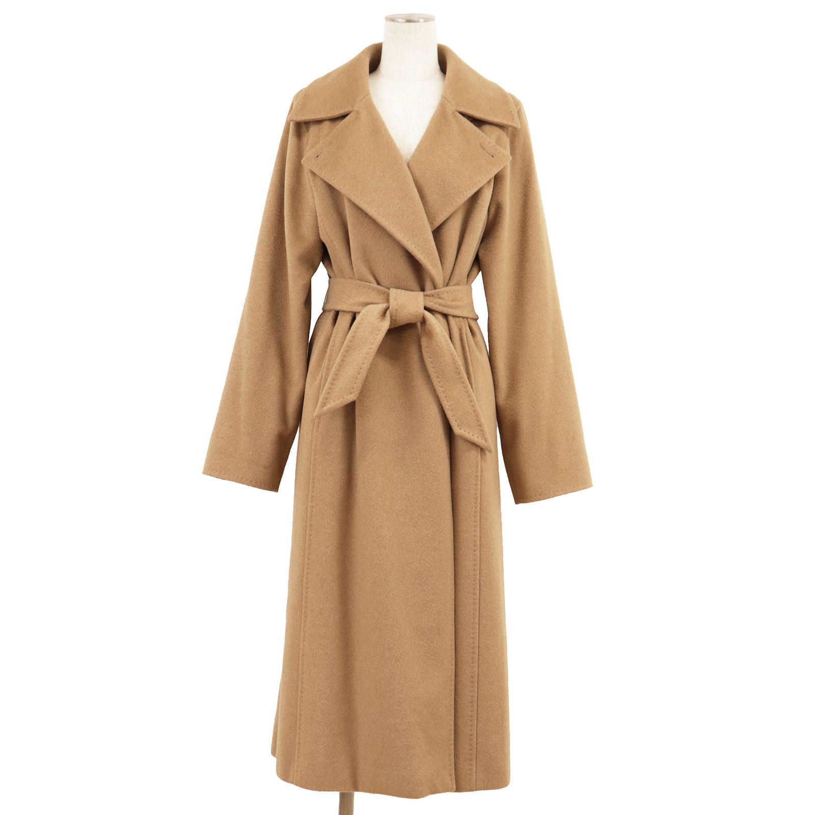 Max Mara MaxMara MaxMara Camel Coat Textile Outerwear DUTY FREE for USA Size ONE SIZE - 1 Thumbnail