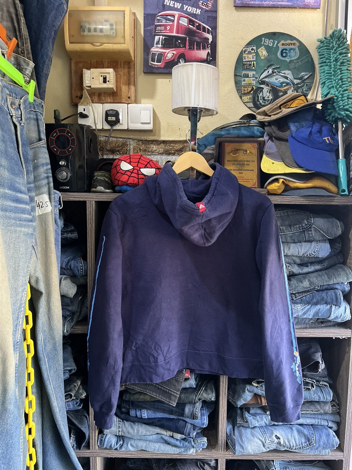 Quiksilver 🔥Roxy Boardriders Pullover Cropped Hoodie Size US S / EU 44-46 / 1 - 2 Thumbnail