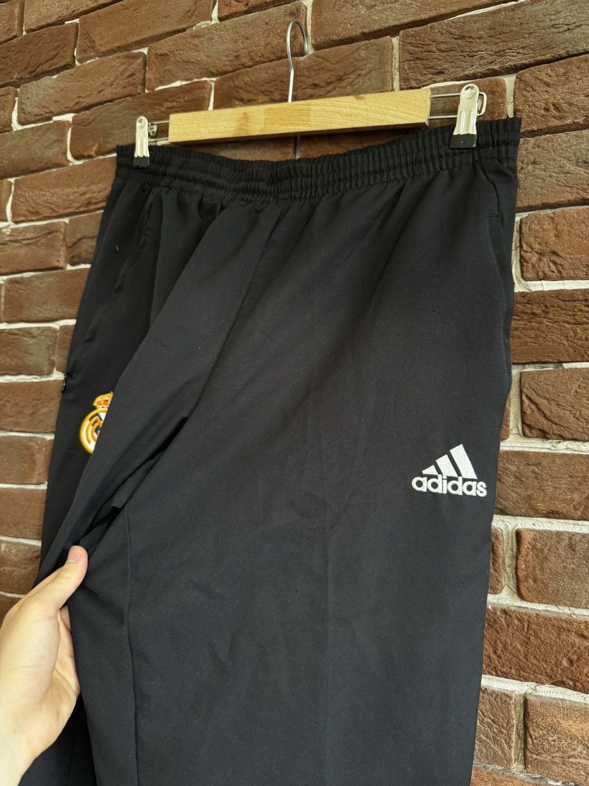 Adidas Vintage 2002 Adidas Real Madrid Sweat Pants s Football Socce Size US 32 / EU 48 - 4 Thumbnail
