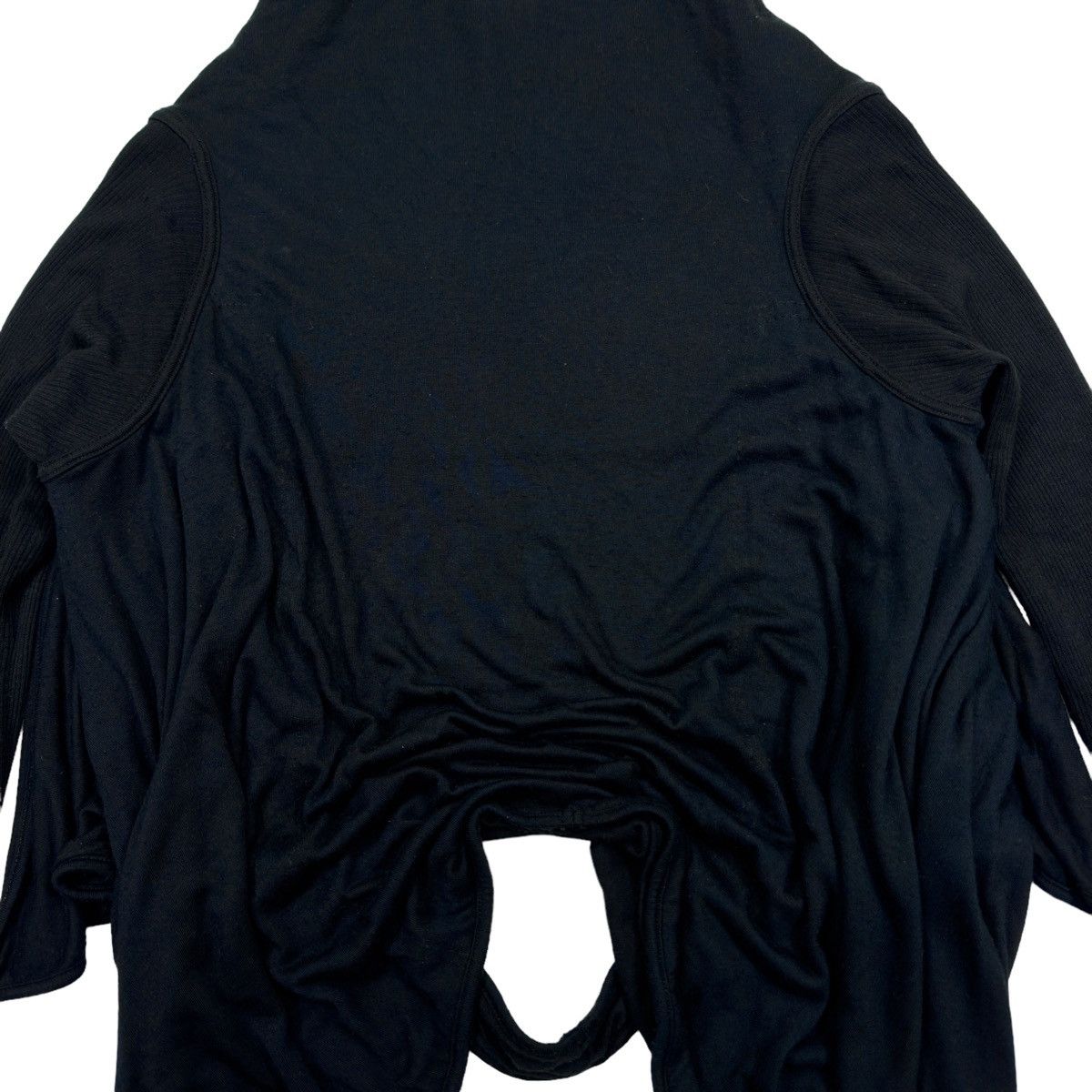 Rick Owens Rick Owens Double Layered Avant Garde Cardigan Size S black Size US S / EU 44-46 / 1 - 7 Thumbnail