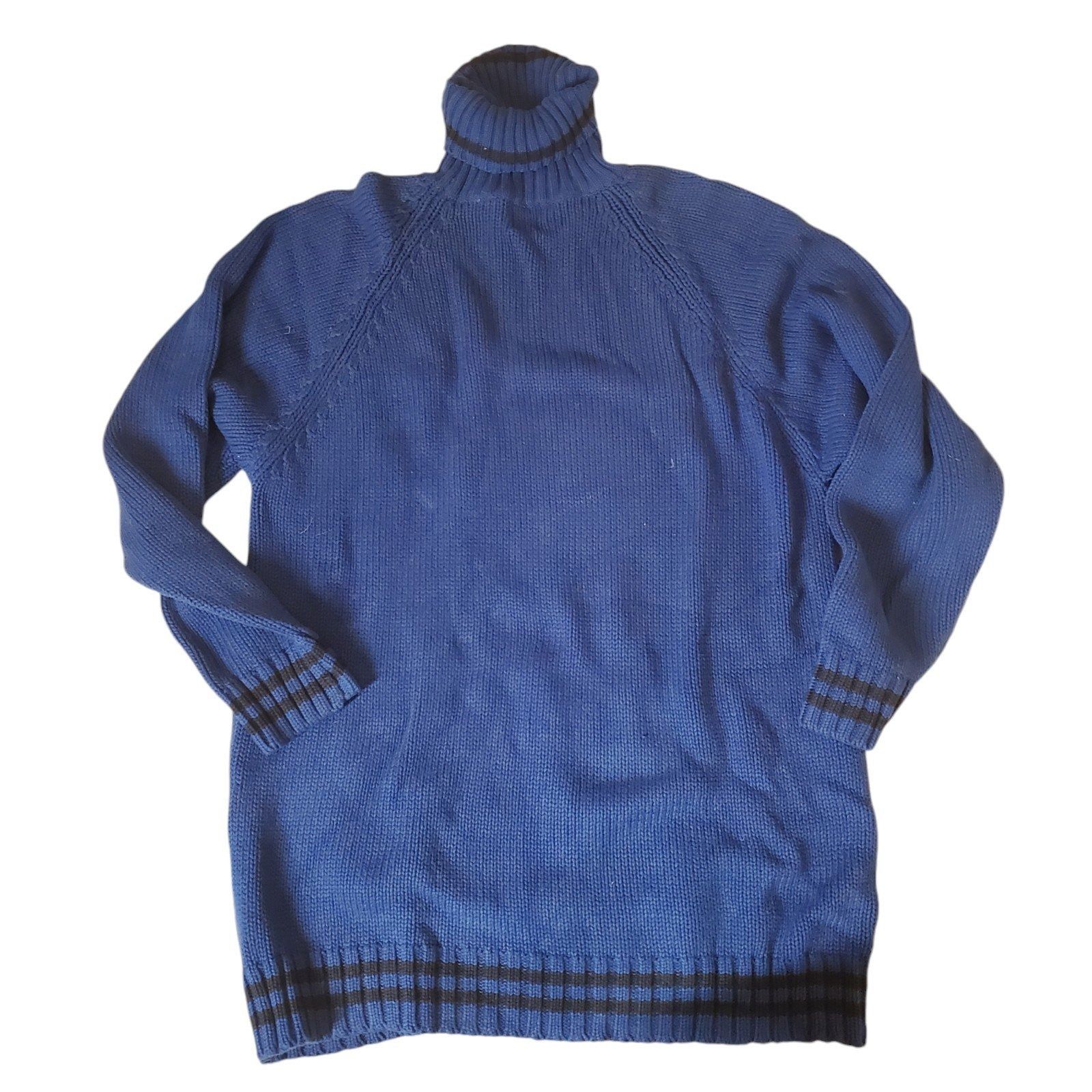 Gap Gap Vintage 90s Women's Oversized Sweater Cotton Turtleneck Size M / US 6-8 / IT 42-44 - 1 Thumbnail