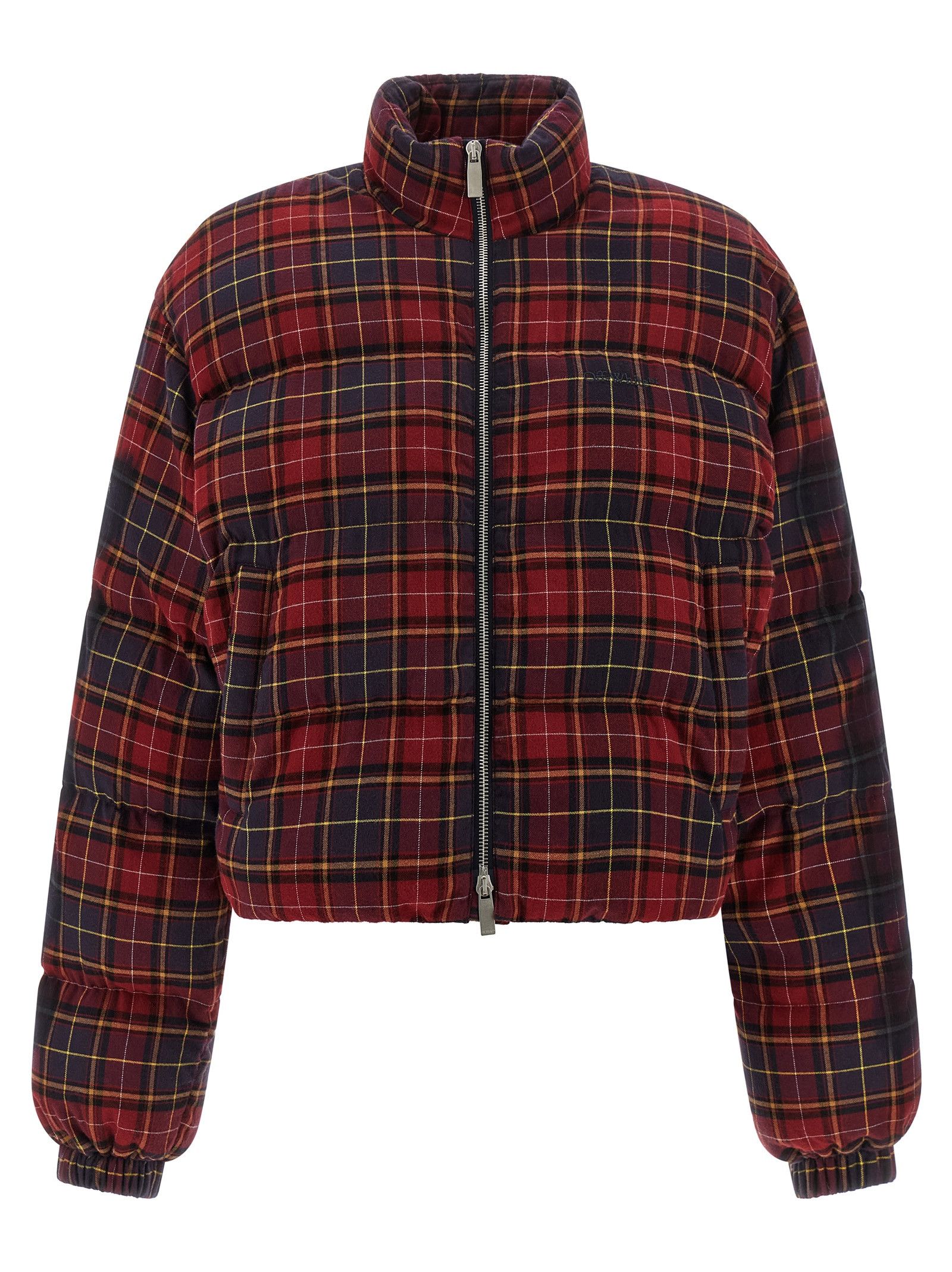 Off-White 'Check Flan Arrow Spray' down jacket Size XS / US 0-2 / IT 36-38 - 1 Thumbnail