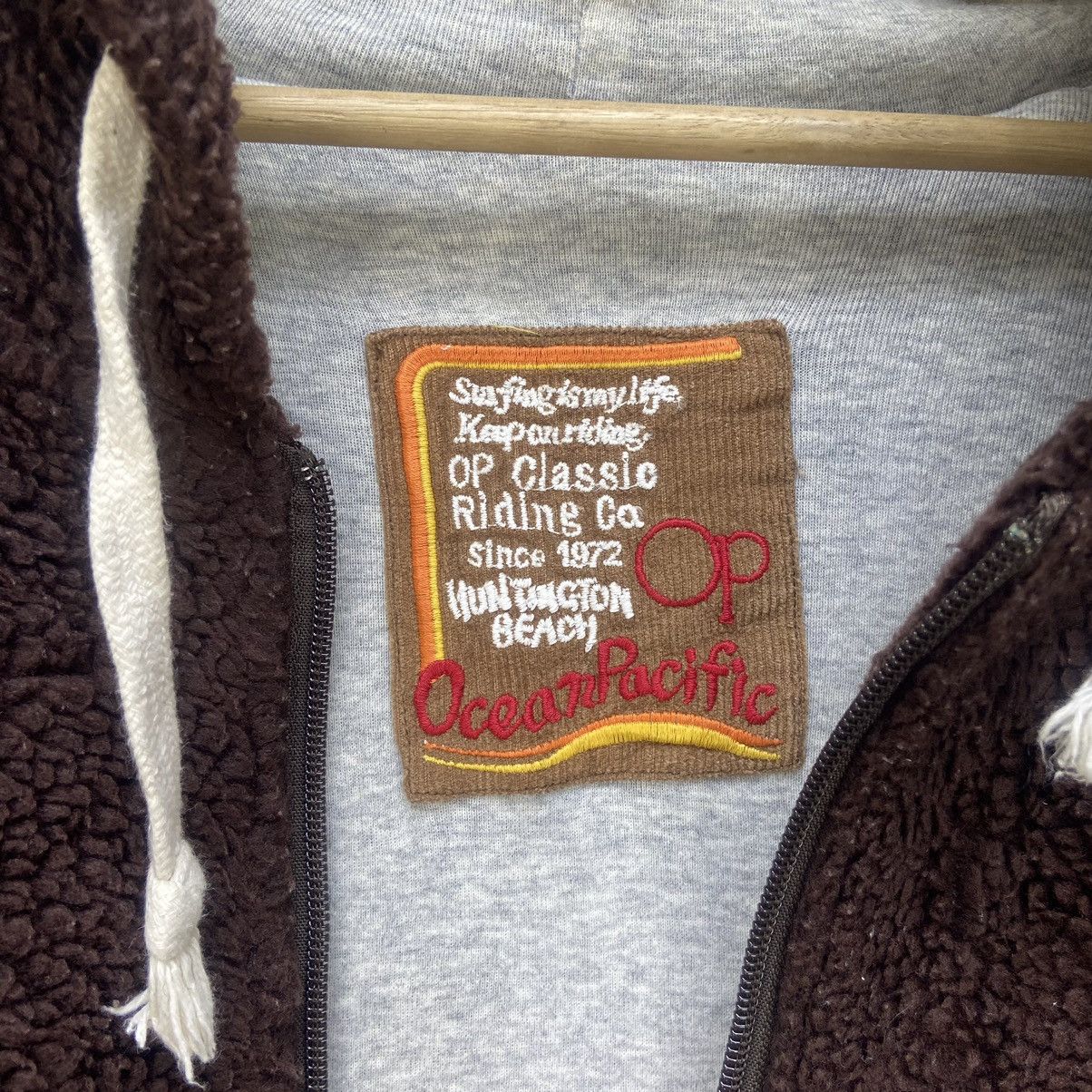 Ocean Pacific Vintage Ocean Pacific Surfing Life Fleece Sherpa Jacket Size US S / EU 44-46 / 1 - 18 Thumbnail