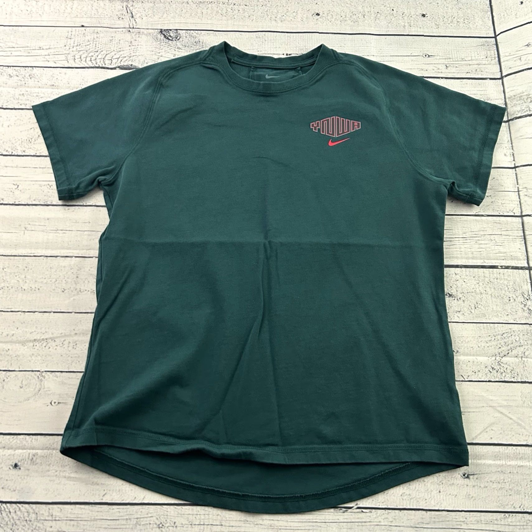 Nike Nike YNWA Liverpool Short Sleeve Shirt Mens M Green Size US M / EU 48-50 / 2 - 2 Thumbnail