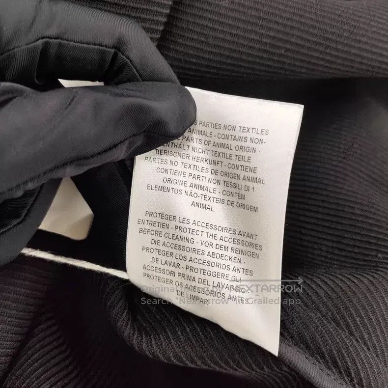 Hermes Hermes Black Woolen Coat Size XS / US 0-2 / IT 36-38 - 7 Thumbnail