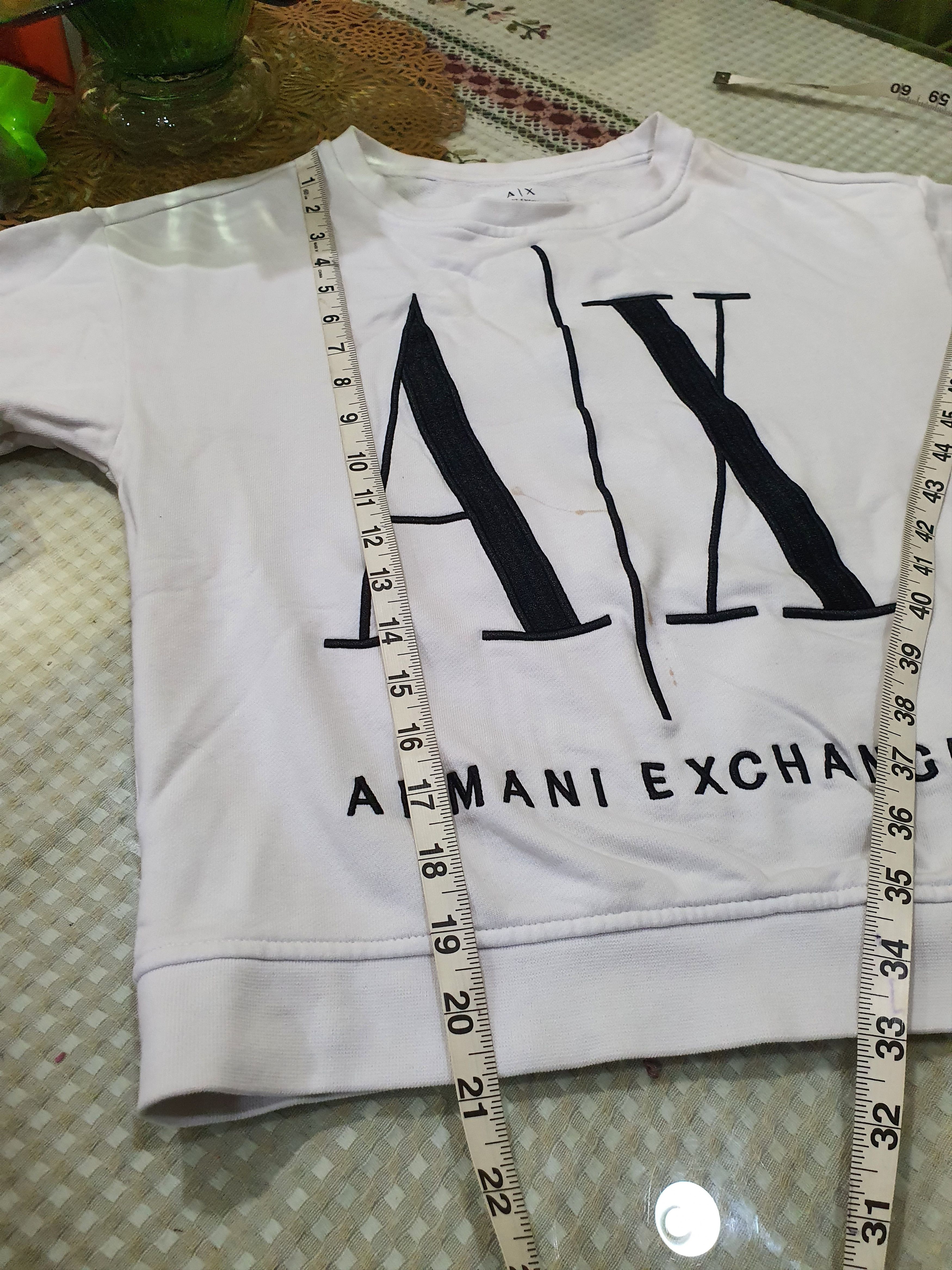 Armani Exchange Armani Exchange crewneck sweater prominent "A|X" logo Size XS / US 0-2 / IT 36-38 - 13 Thumbnail