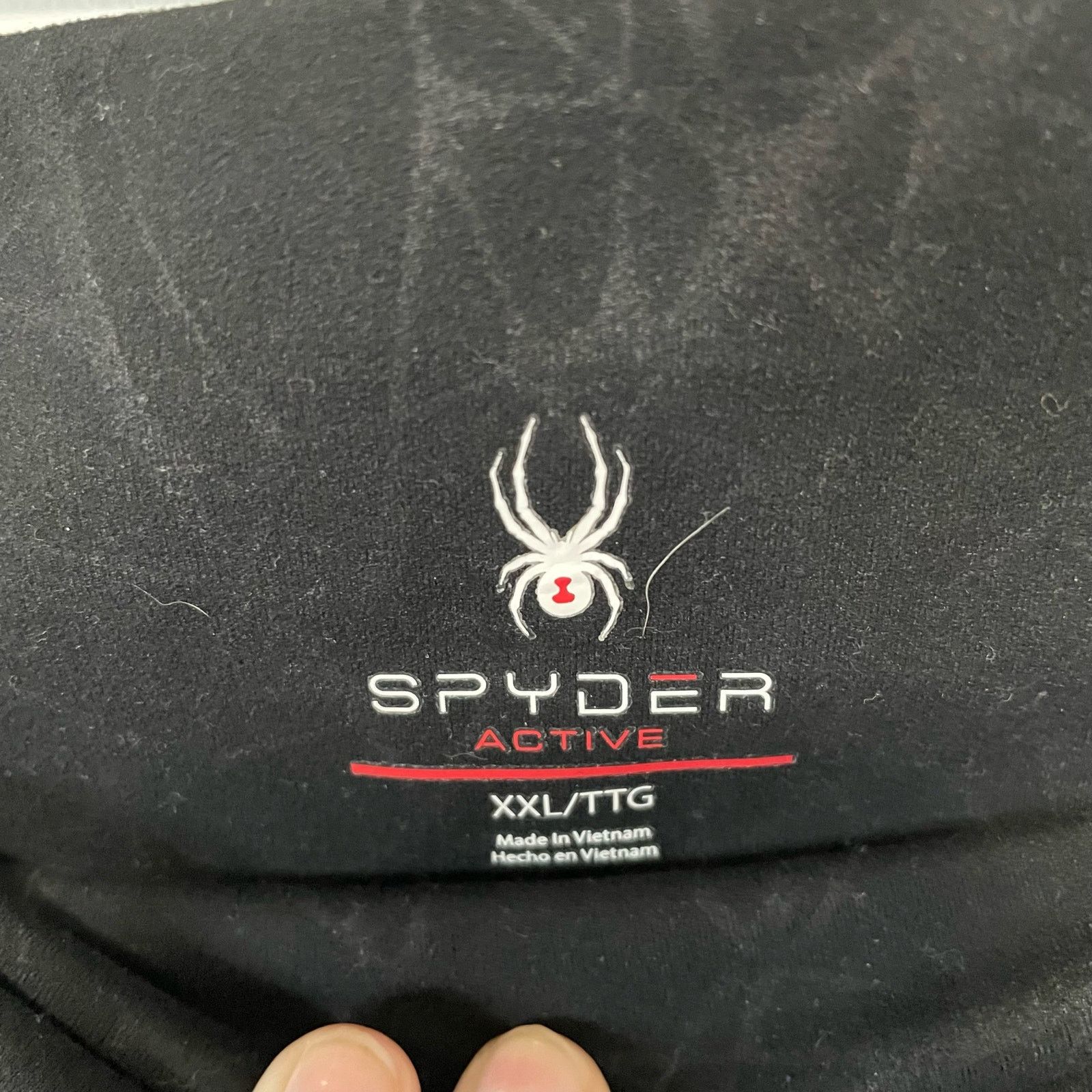 Spyder Spyder Black Web Leggings XXL Activewear Athleisure Pockets Size 34" / US 12 / IT 48 - 6 Thumbnail