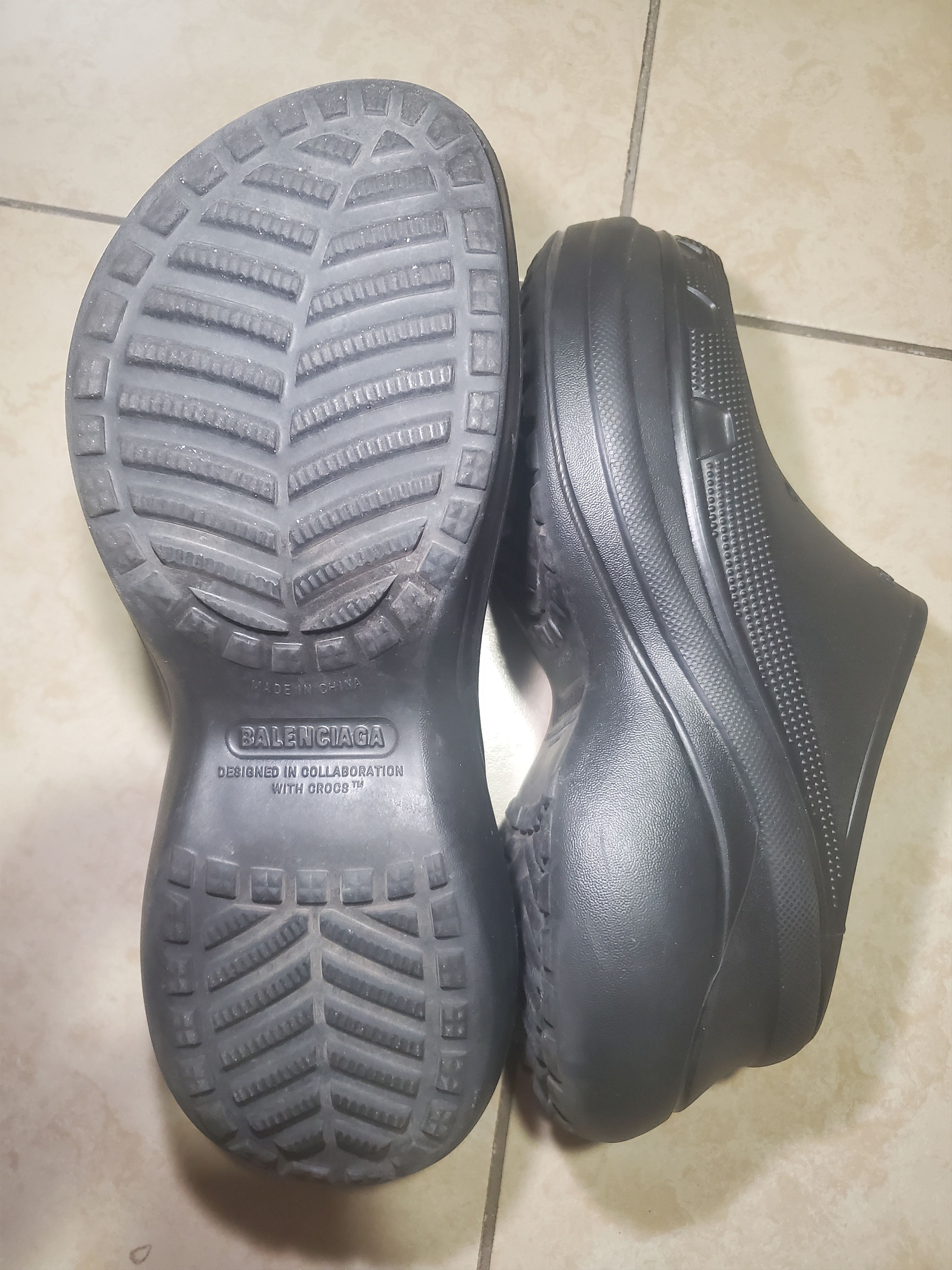 Balenciaga Balenciaga Crocs Mule Black 42 Size US 9 / EU 42 - 6 Thumbnail