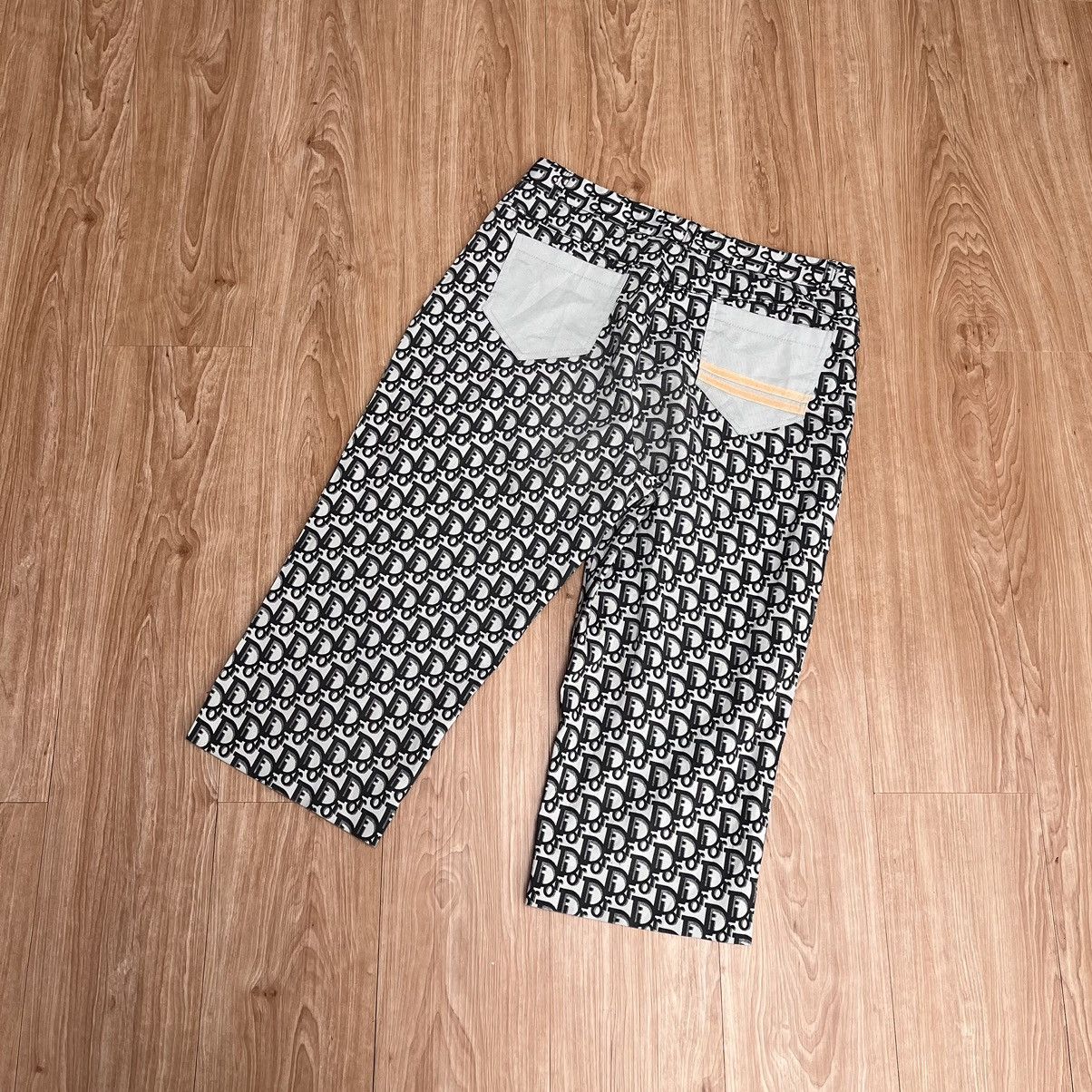 Vintage Need Gone Luxury Pants Monogram Size 30" / US 8 / IT 44 - 2 Thumbnail