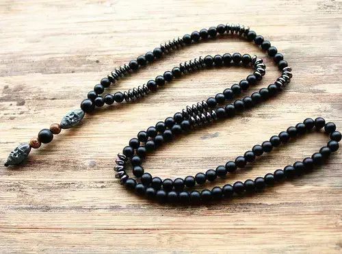 Xanarchy Hematite Carving Bead Necklace🔥🔥🔥 Size ONE SIZE - 4 Thumbnail