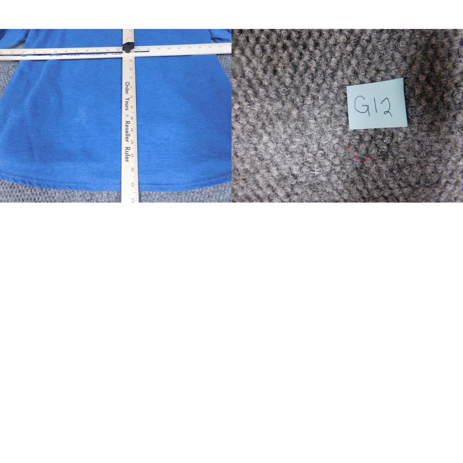 Vintage Kim Rogers Womens Sweater Pullover Crew Neck Blue PR Petite Knit Lightweight Long Sleeve Corkbackless? Size L / US 10 / IT 46 - 9 Thumbnail