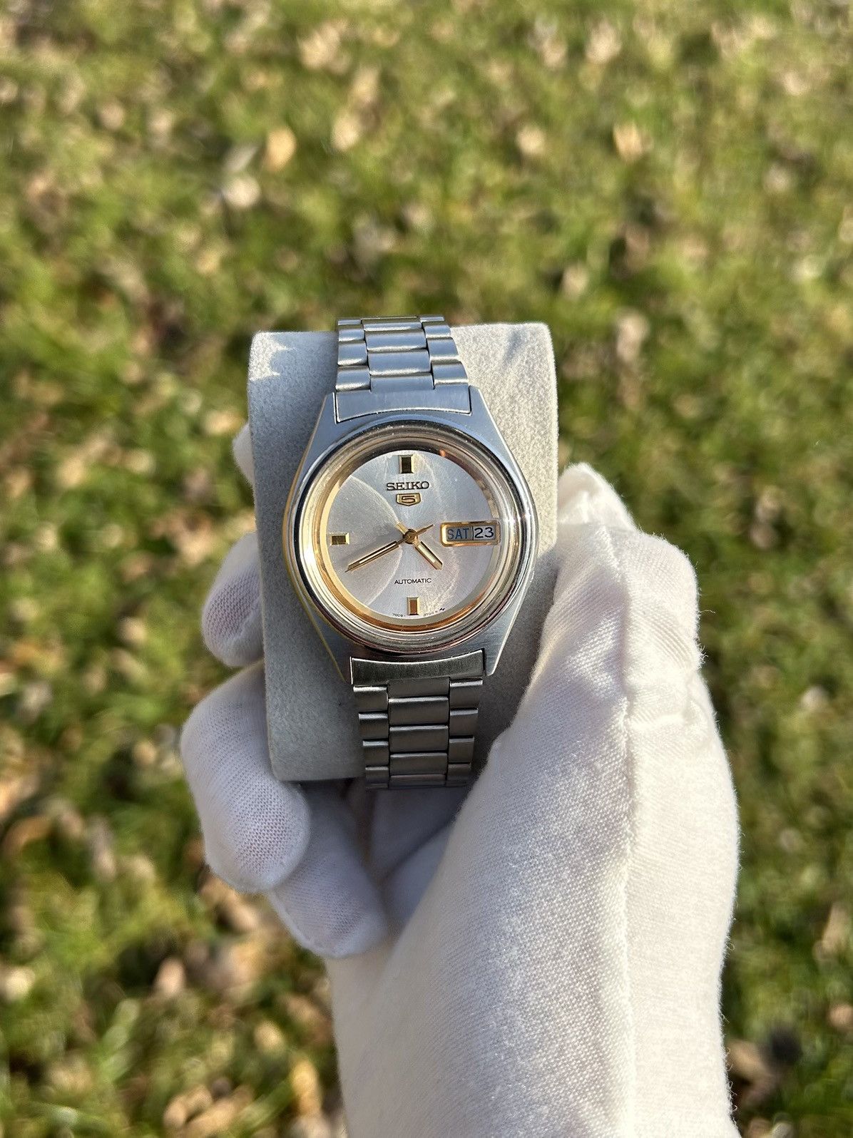 Seiko Vintage Seiko 5 Watch Automatic Mechanical Japan Made 1990's Size ONE SIZE - 10 Thumbnail