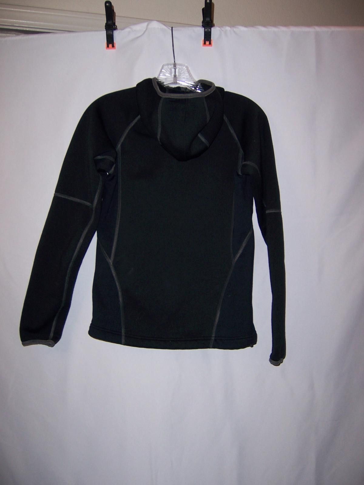 L.L. Bean L.L.Bean Women's Full-Zip Performance Jacket-Black/Grey-XXS Size XXS / US 00 / IT 34 - 3 Thumbnail