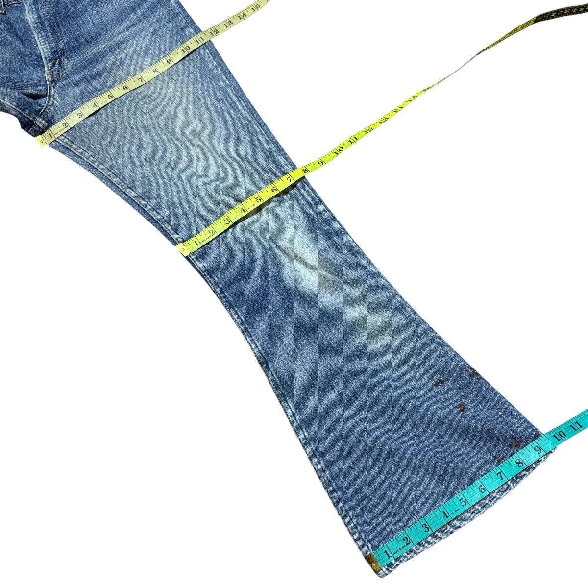 Hedi Slimane Vintage 70s Levis 646 Flare Jeans Hedi Slimane Size US 29 - 18 Thumbnail
